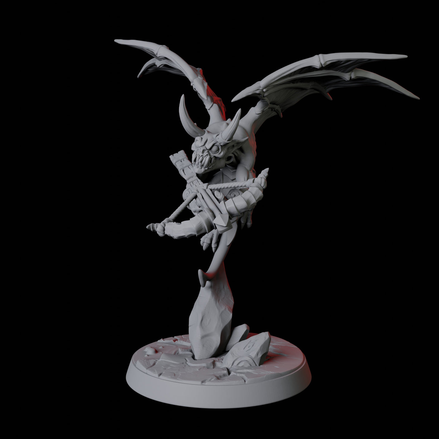Devil Imp A Miniature for Dungeons and Dragons, Pathfinder or other TTRPGs