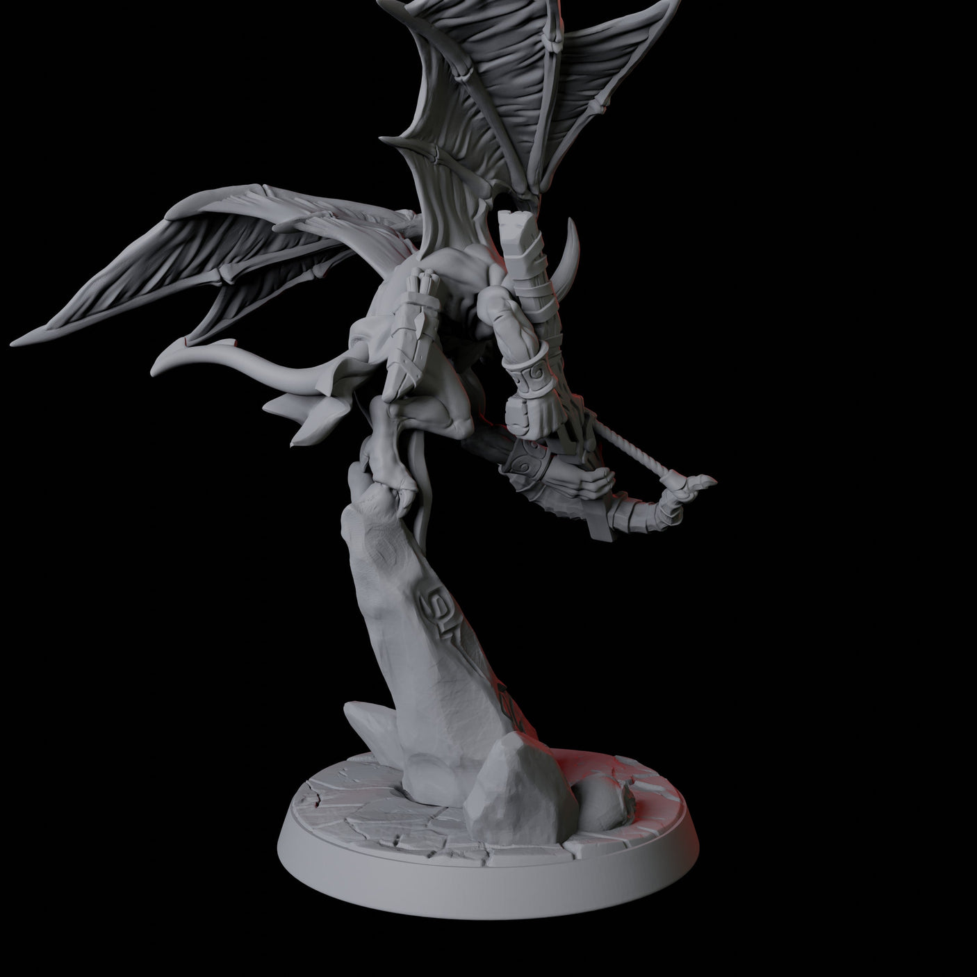 Devil Imp B Miniature for Dungeons and Dragons, Pathfinder or other TTRPGs