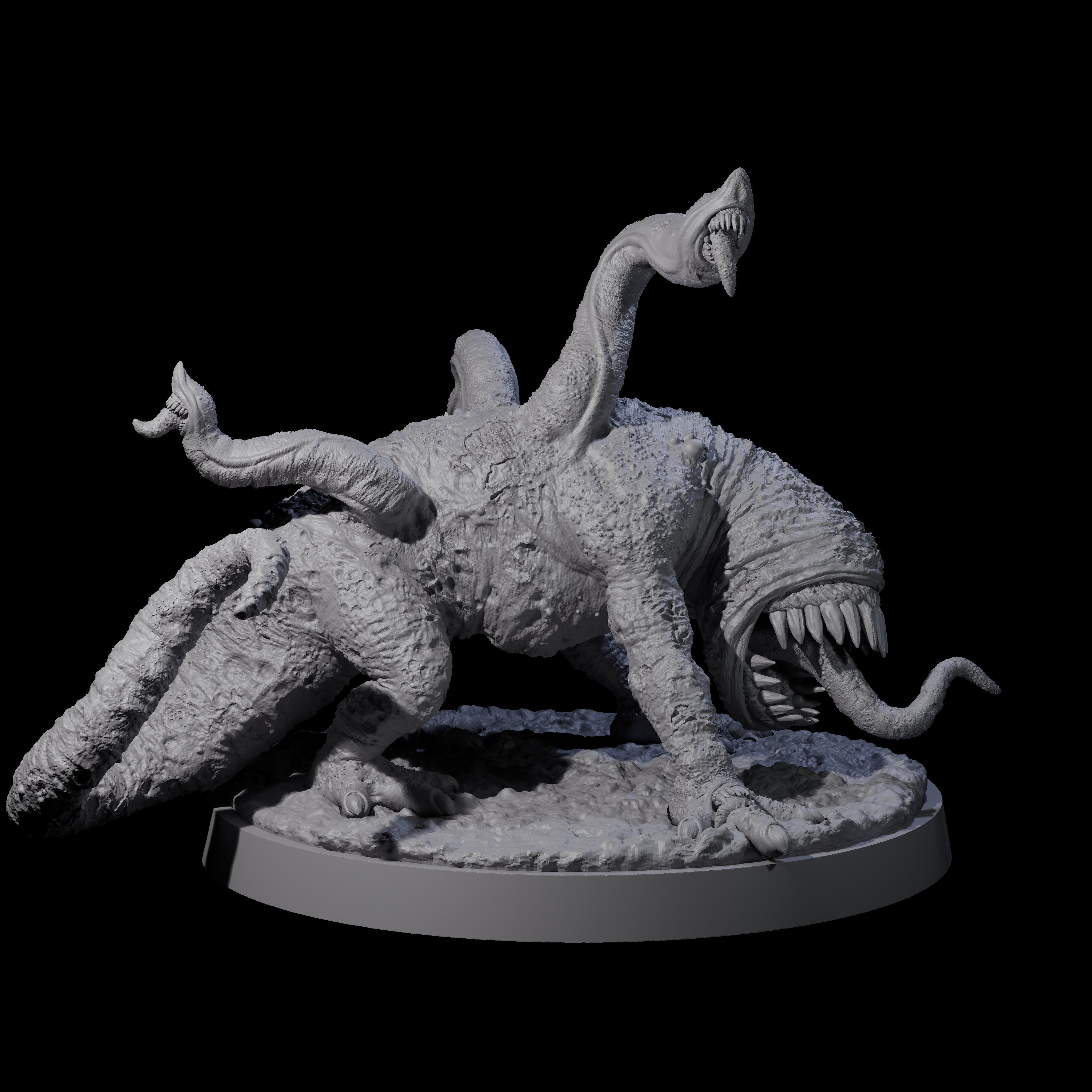 Devourering Otyugh A Miniature for Dungeons and Dragons, Pathfinder or other TTRPGs