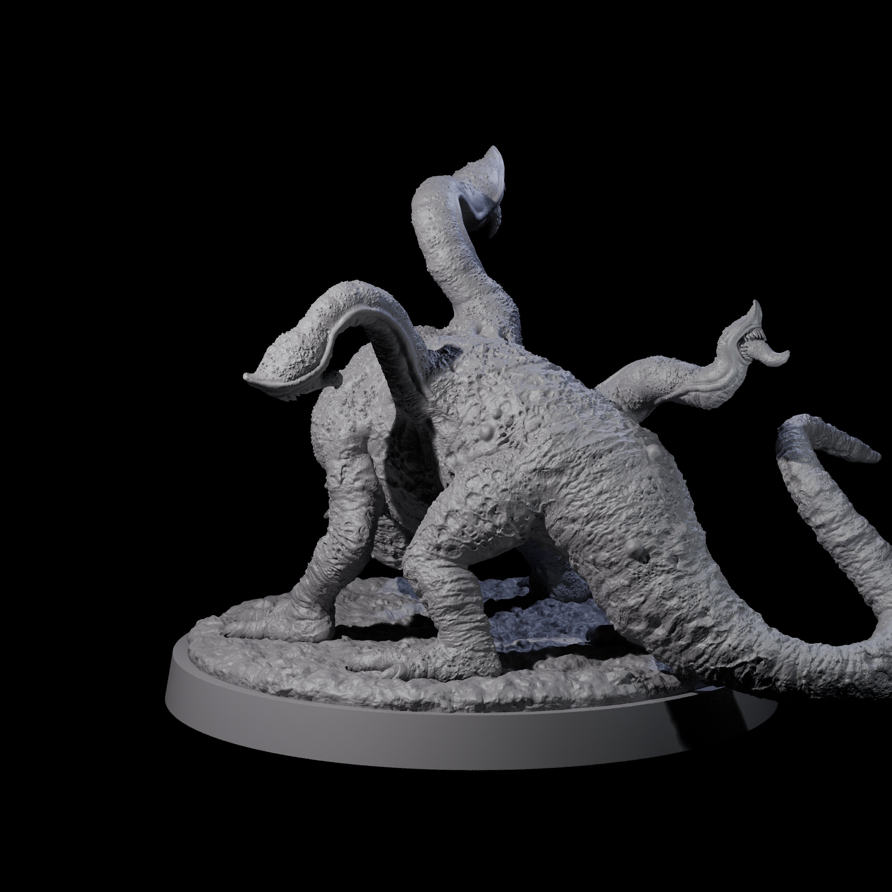Devourering Otyugh A Miniature for Dungeons and Dragons, Pathfinder or other TTRPGs