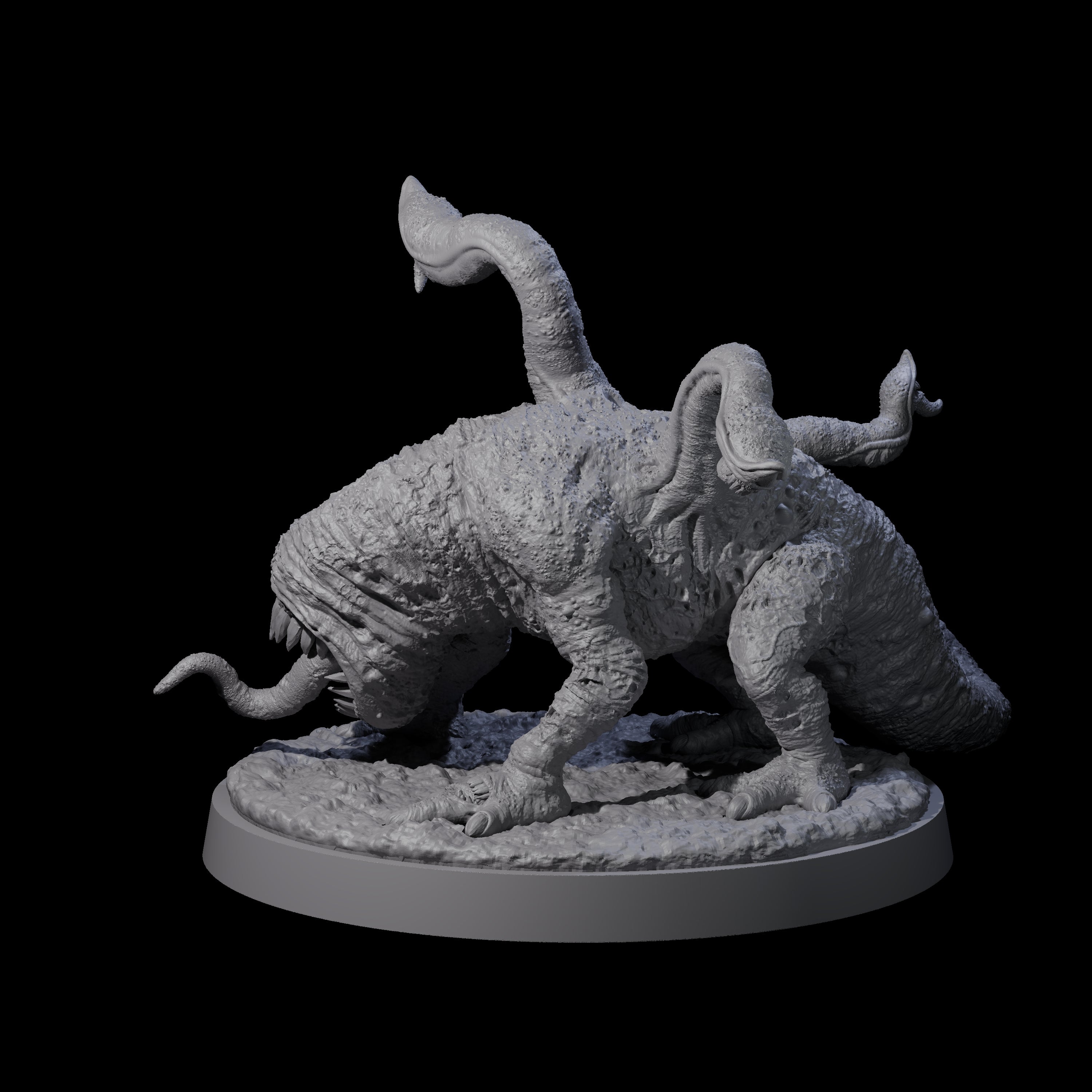 Devourering Otyugh A Miniature for Dungeons and Dragons, Pathfinder or other TTRPGs
