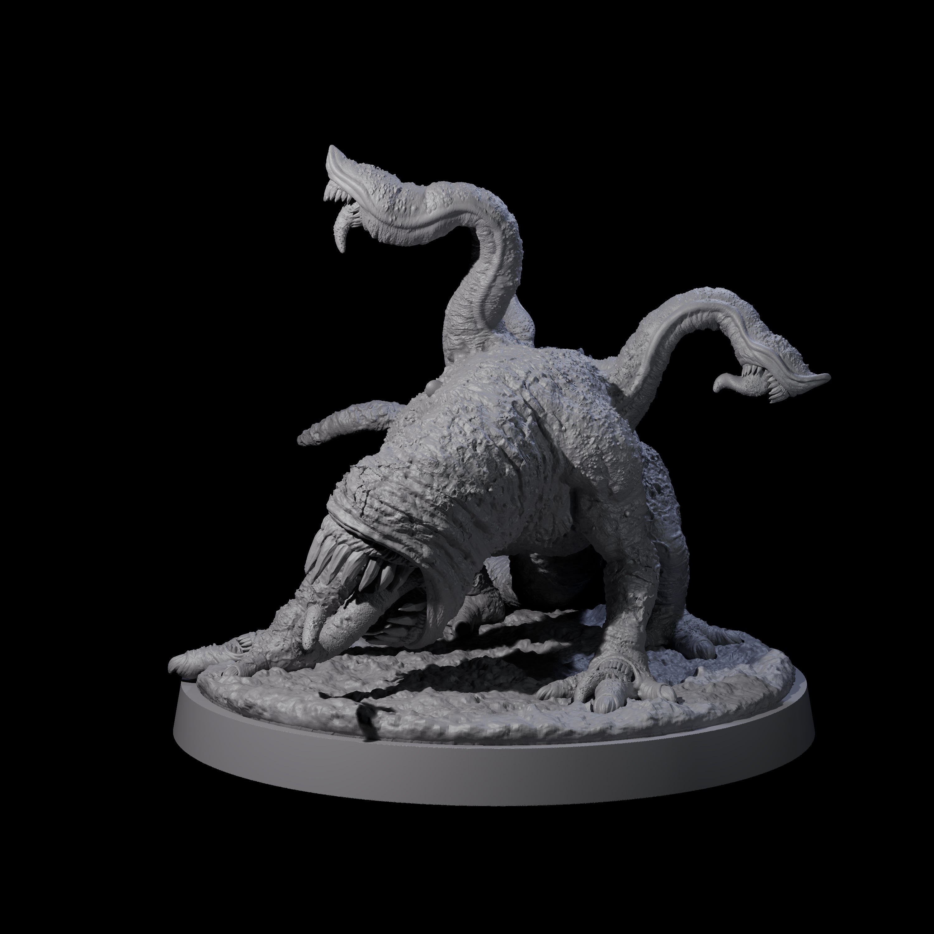 Devourering Otyugh A Miniature for Dungeons and Dragons, Pathfinder or other TTRPGs