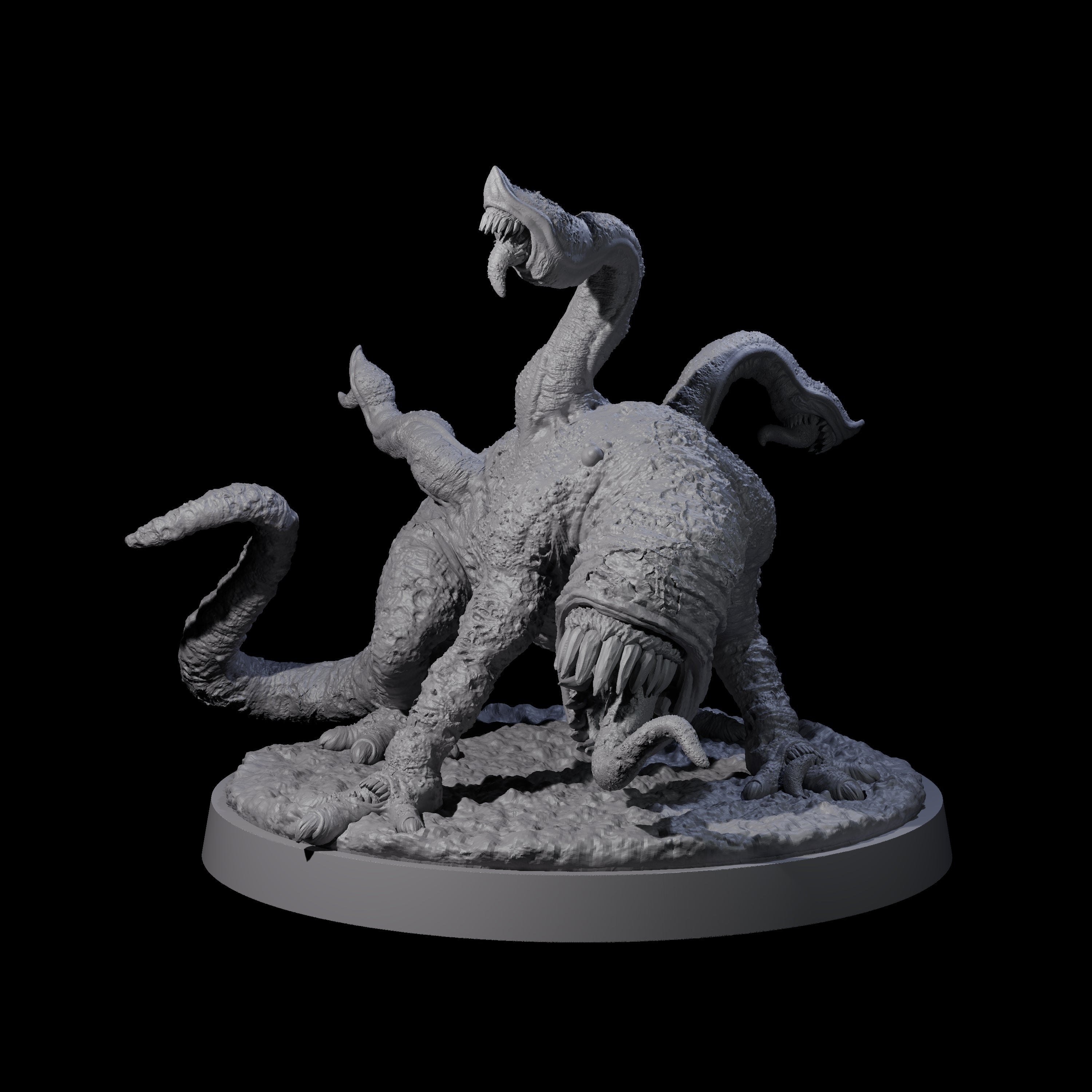 Devourering Otyugh A Miniature for Dungeons and Dragons, Pathfinder or other TTRPGs