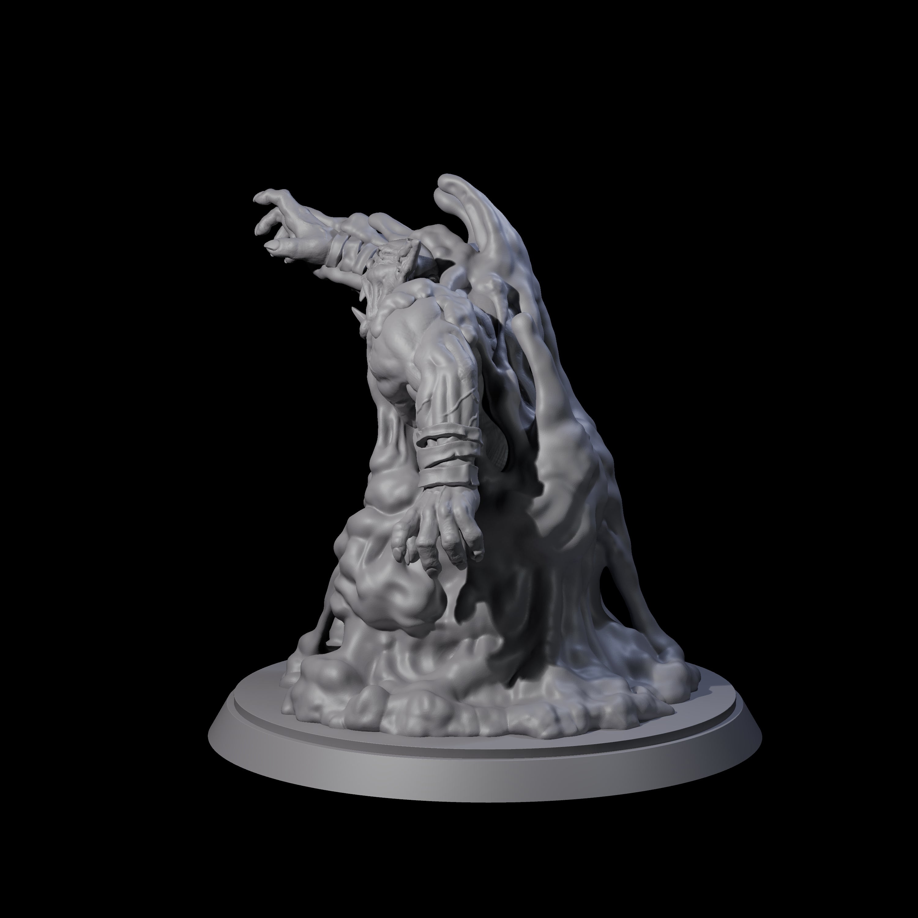 Devouring Black Pudding Miniature for Dungeons and Dragons, Pathfinder or other TTRPGs