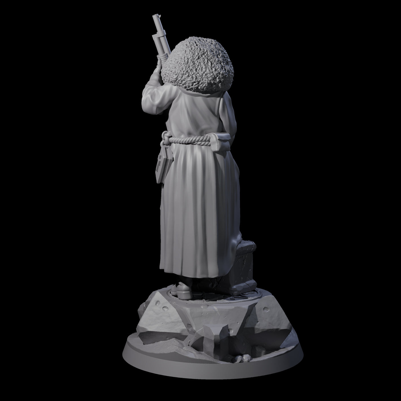 Devout Human Battle Sister Miniature for Dungeons and Dragons, Pathfinder or other TTRPGs