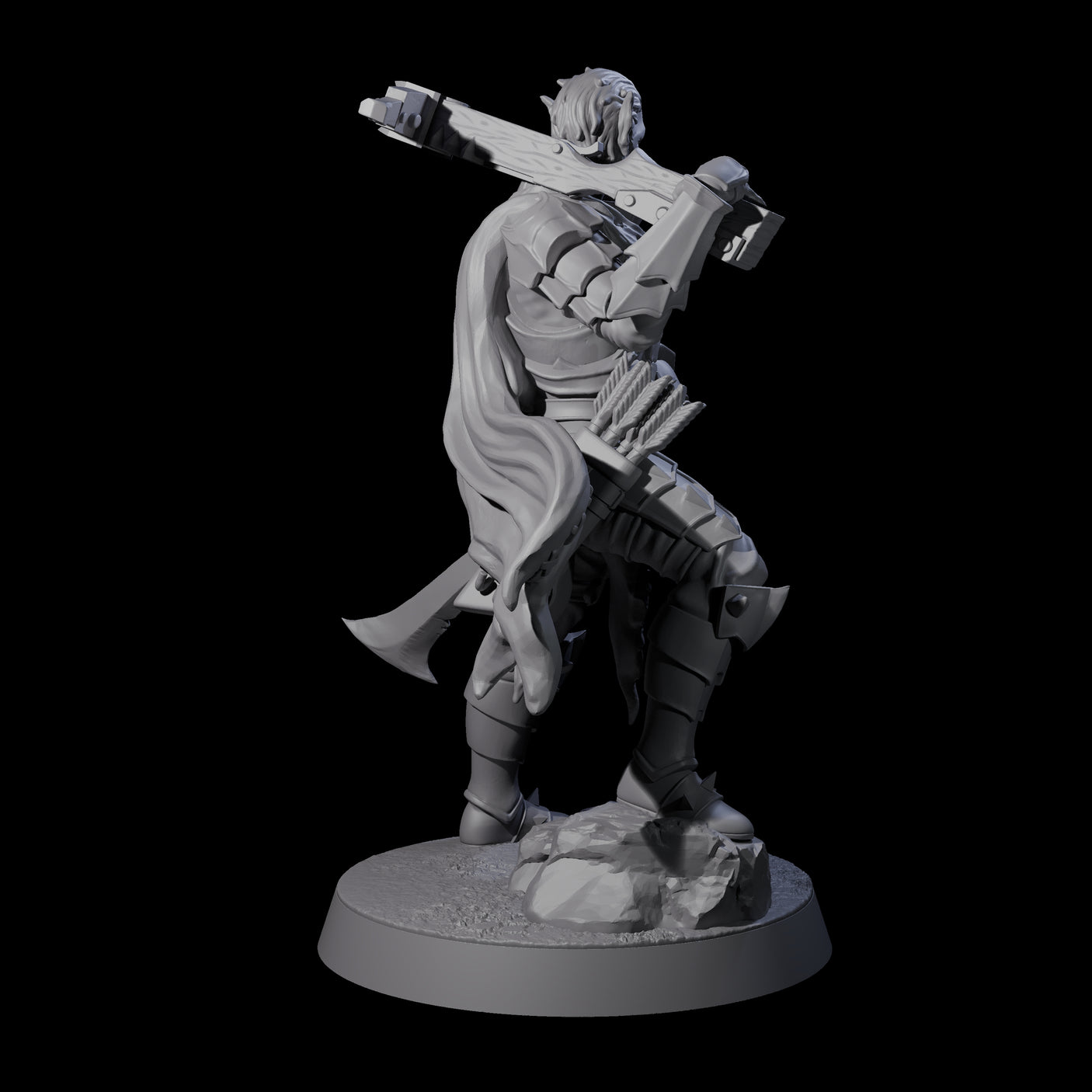 Disgraceful Hobgoblin Warrior A Miniature for Dungeons and Dragons, Pathfinder or other TTRPGs