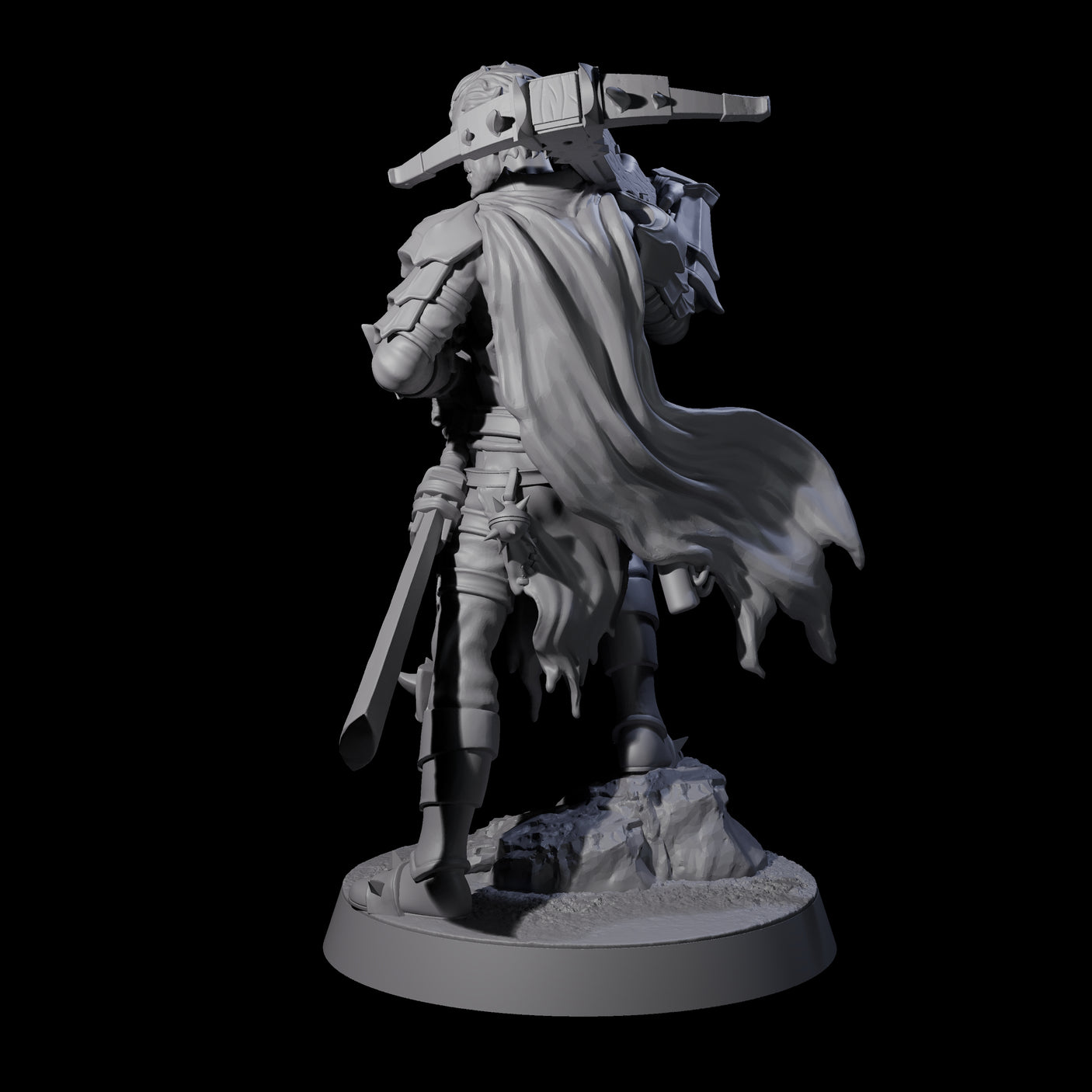 Disgraceful Hobgoblin Warrior A Miniature for Dungeons and Dragons, Pathfinder or other TTRPGs