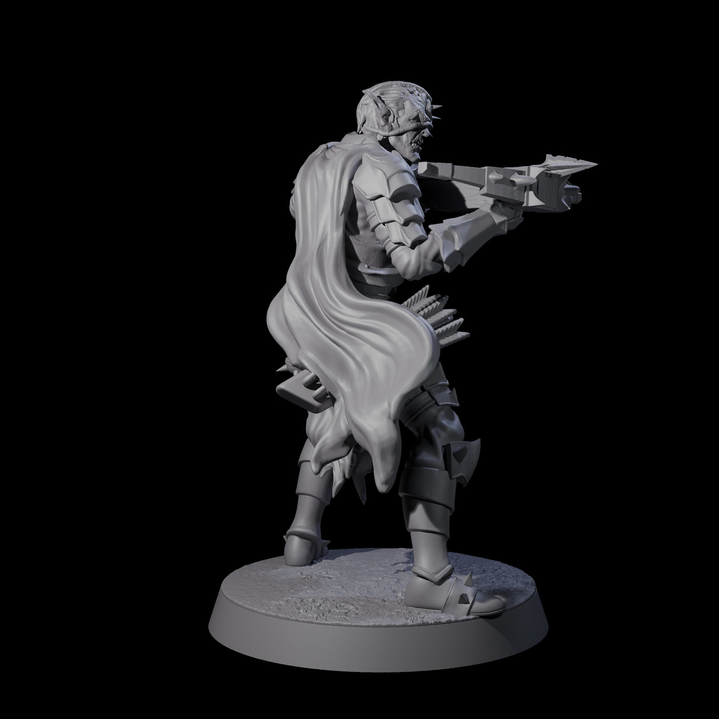 Disgraceful Hobgoblin Warrior B Miniature for Dungeons and Dragons, Pathfinder or other TTRPGs