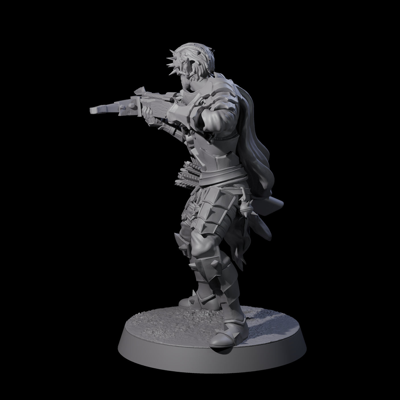 Disgraceful Hobgoblin Warrior B Miniature for Dungeons and Dragons, Pathfinder or other TTRPGs