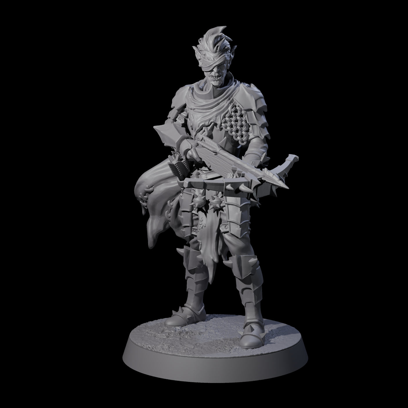 Disgraceful Hobgoblin Warrior C Miniature for Dungeons and Dragons, Pathfinder or other TTRPGs