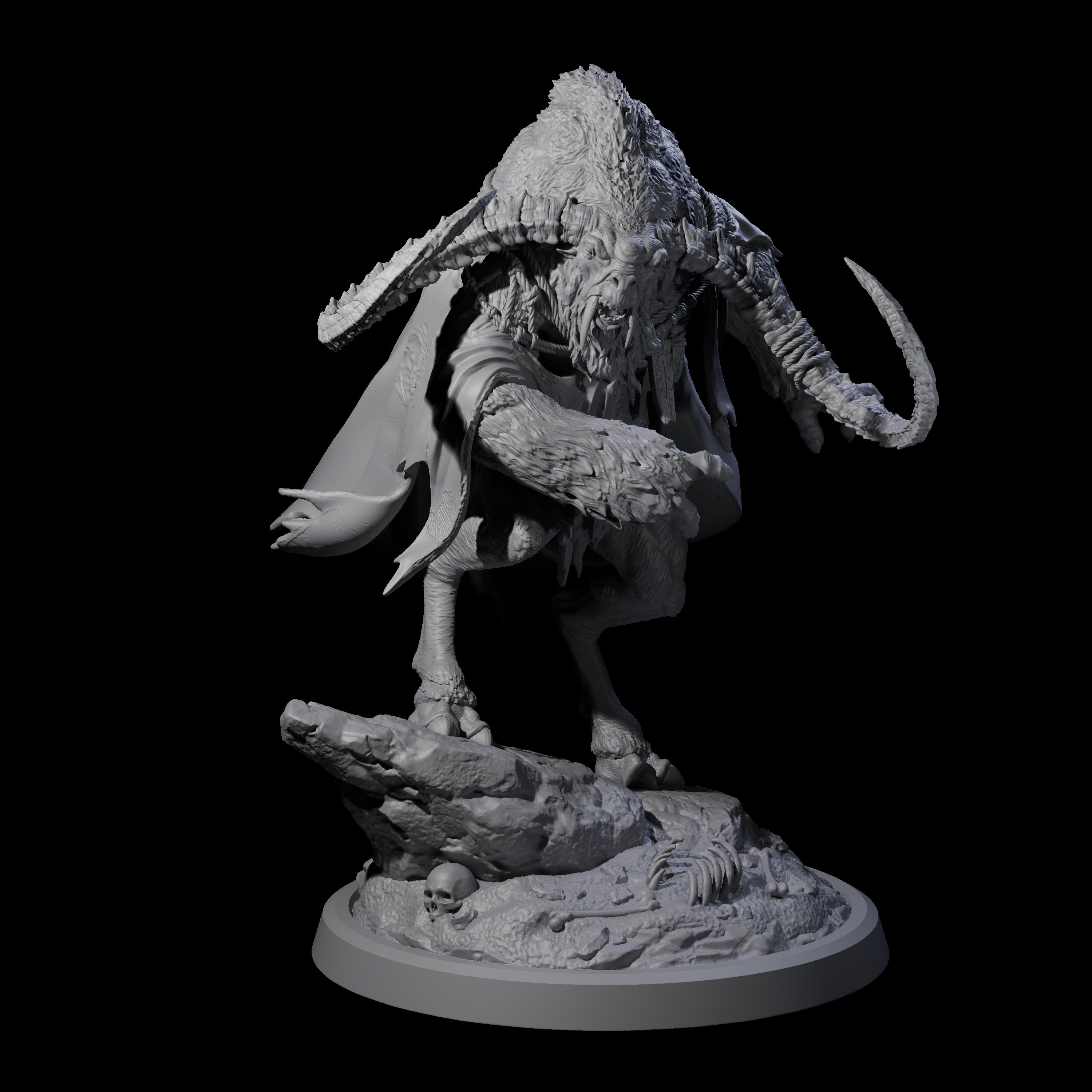 Disguised Baphomet Miniature for Dungeons and Dragons, Pathfinder or other TTRPGs