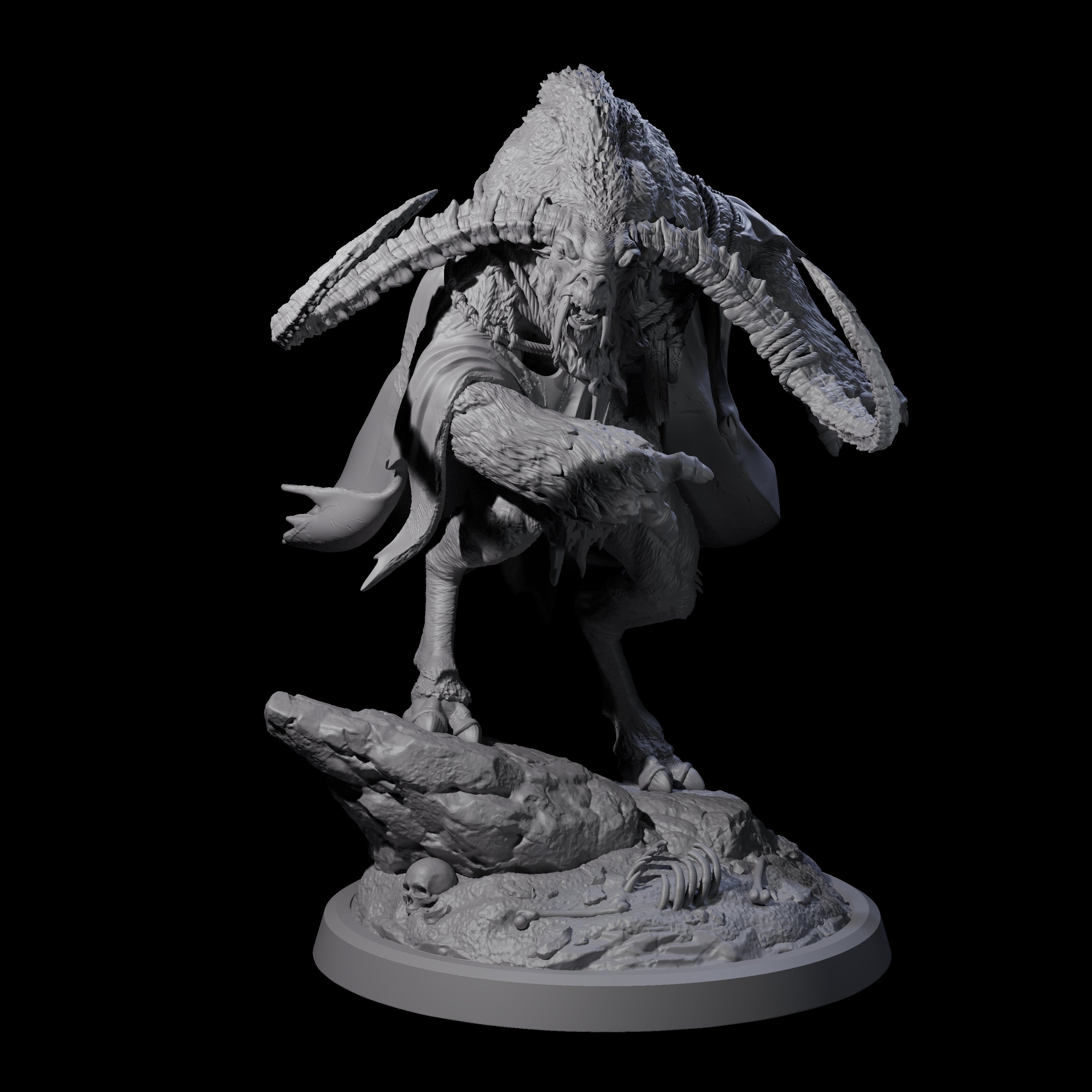 Disguised Baphomet Miniature for Dungeons and Dragons, Pathfinder or other TTRPGs