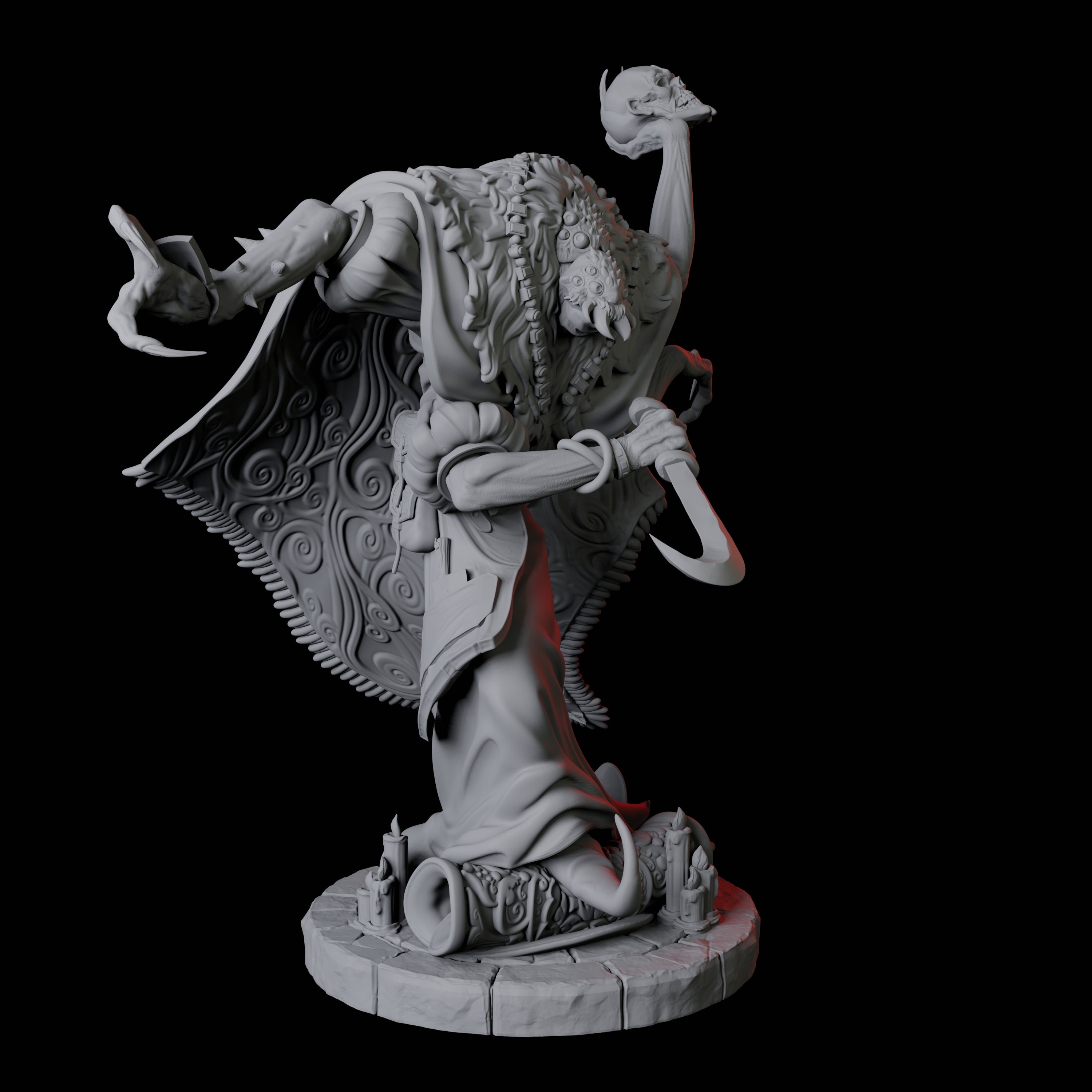 Disguised Quelaunt A Miniature for Dungeons and Dragons, Pathfinder or other TTRPGs