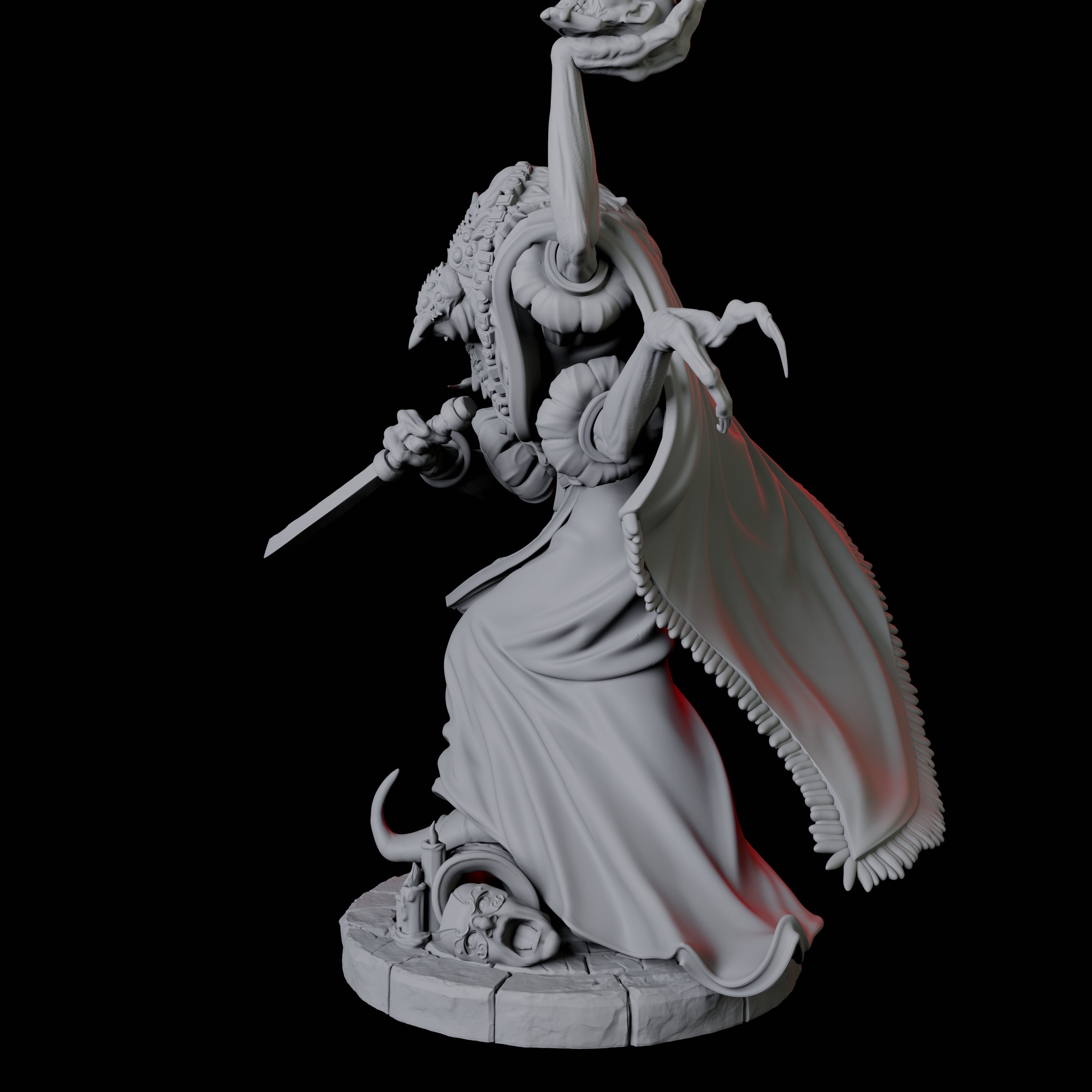 Disguised Quelaunt A Miniature for Dungeons and Dragons, Pathfinder or other TTRPGs