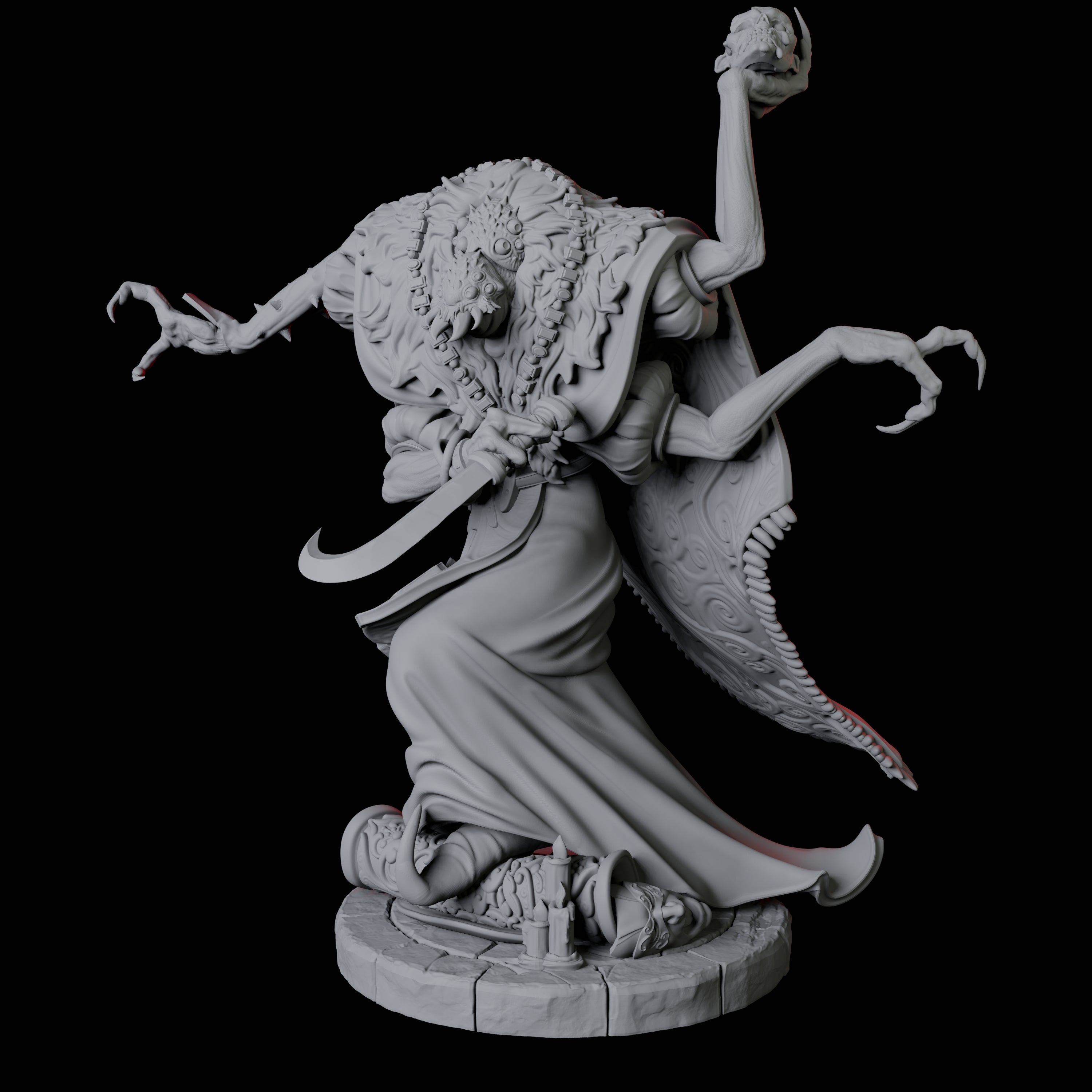 Disguised Quelaunt A Miniature for Dungeons and Dragons, Pathfinder or other TTRPGs