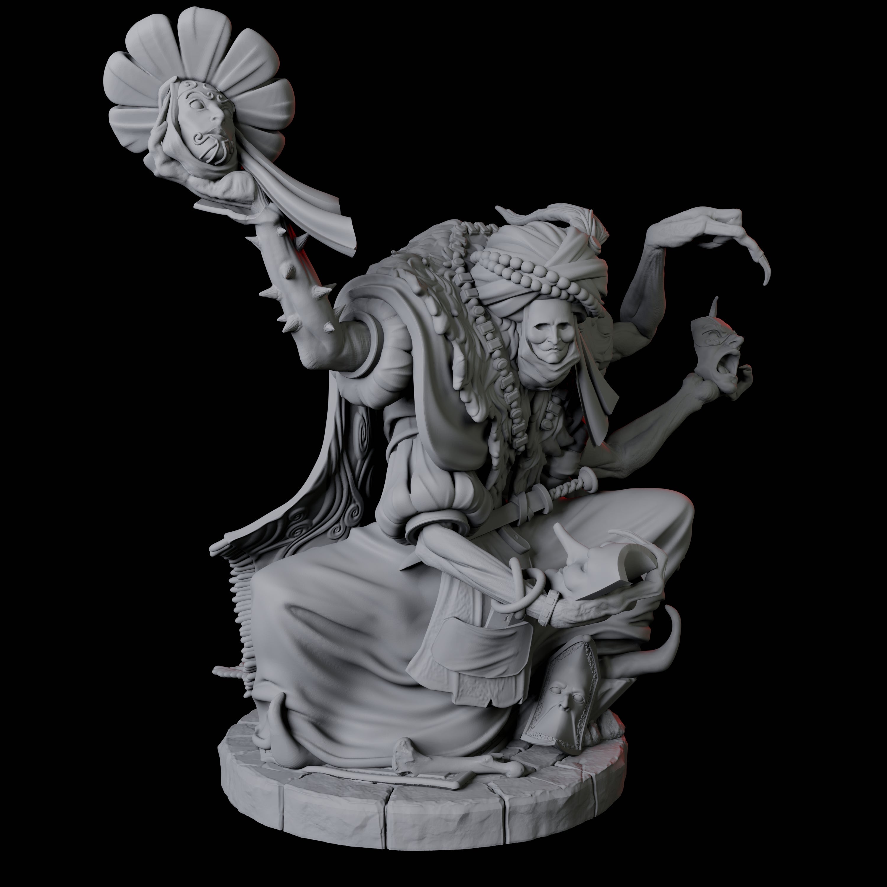 Disguised Quelaunt B Miniature for Dungeons and Dragons, Pathfinder or other TTRPGs