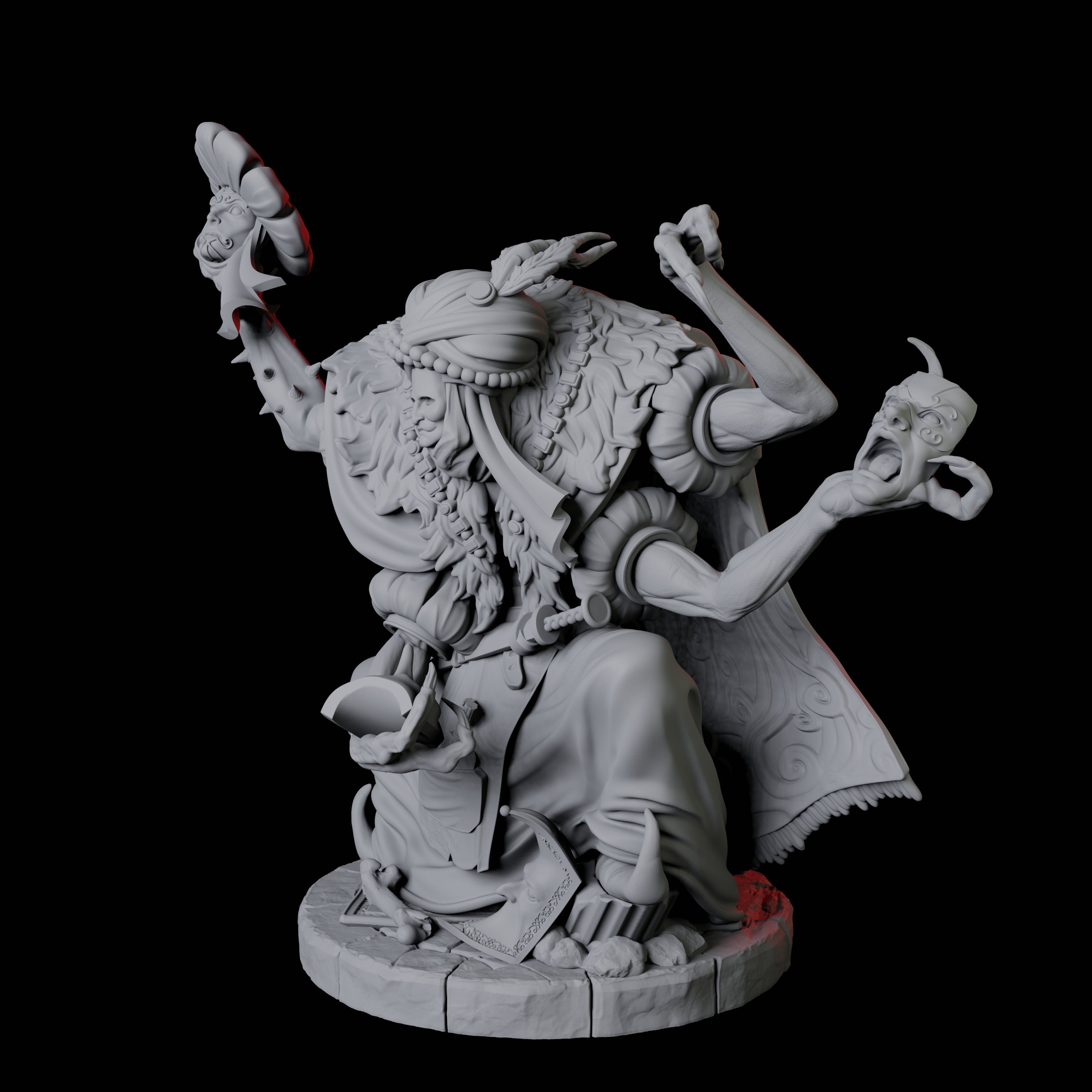 Disguised Quelaunt B Miniature for Dungeons and Dragons, Pathfinder or other TTRPGs