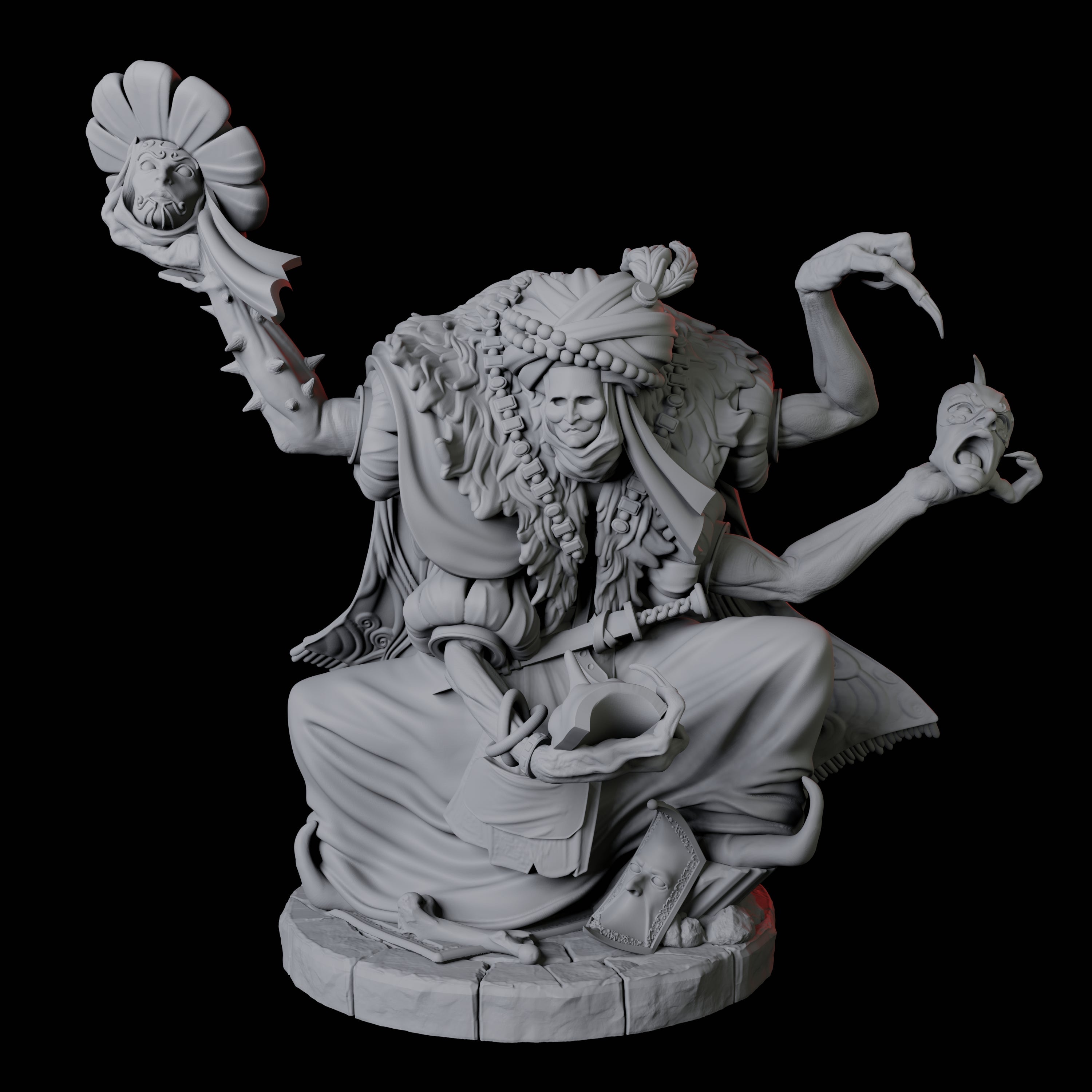 Disguised Quelaunt B Miniature for Dungeons and Dragons, Pathfinder or other TTRPGs