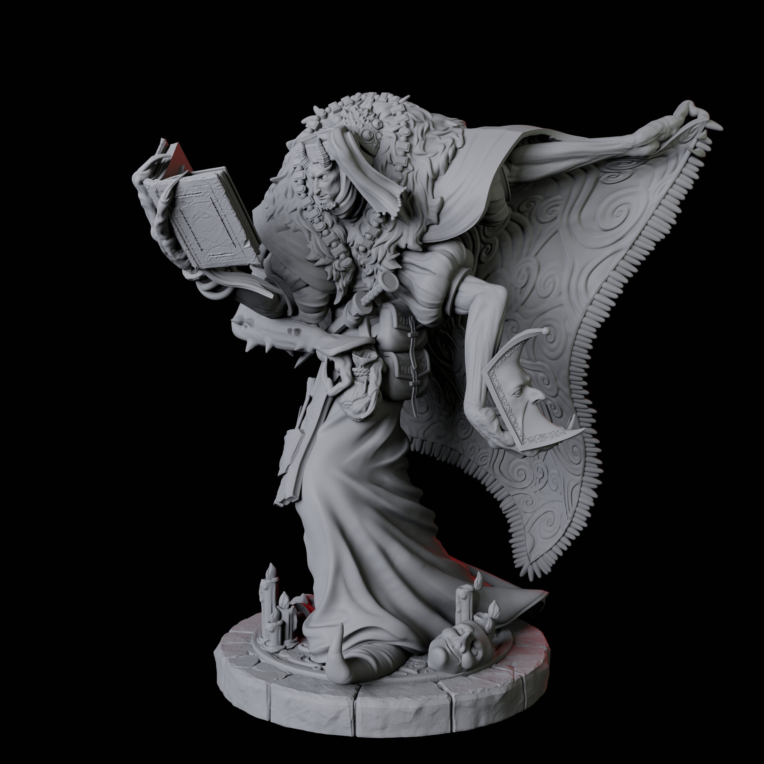 Disguised Quelaunt C Miniature for Dungeons and Dragons, Pathfinder or other TTRPGs