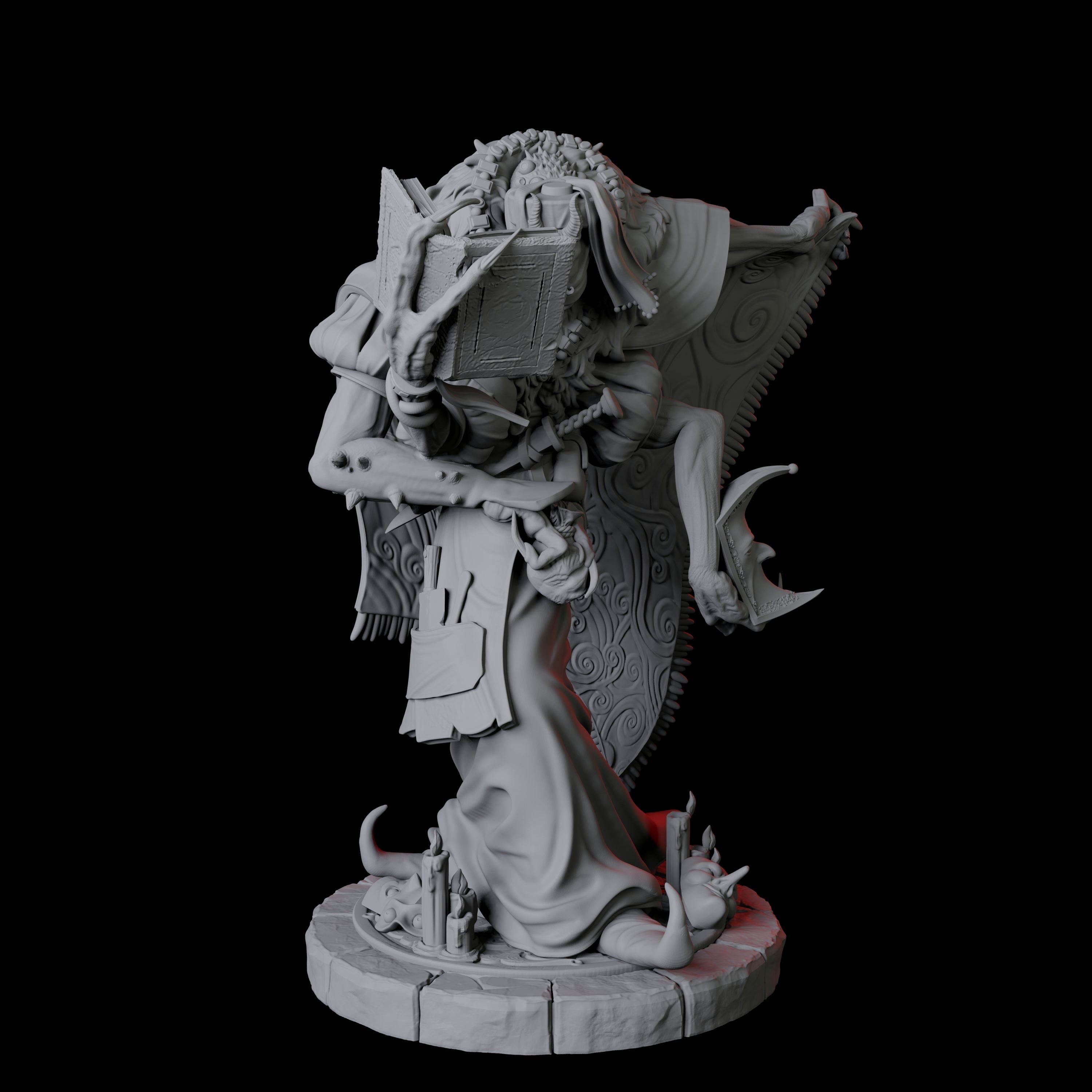 Disguised Quelaunt C Miniature for Dungeons and Dragons, Pathfinder or other TTRPGs