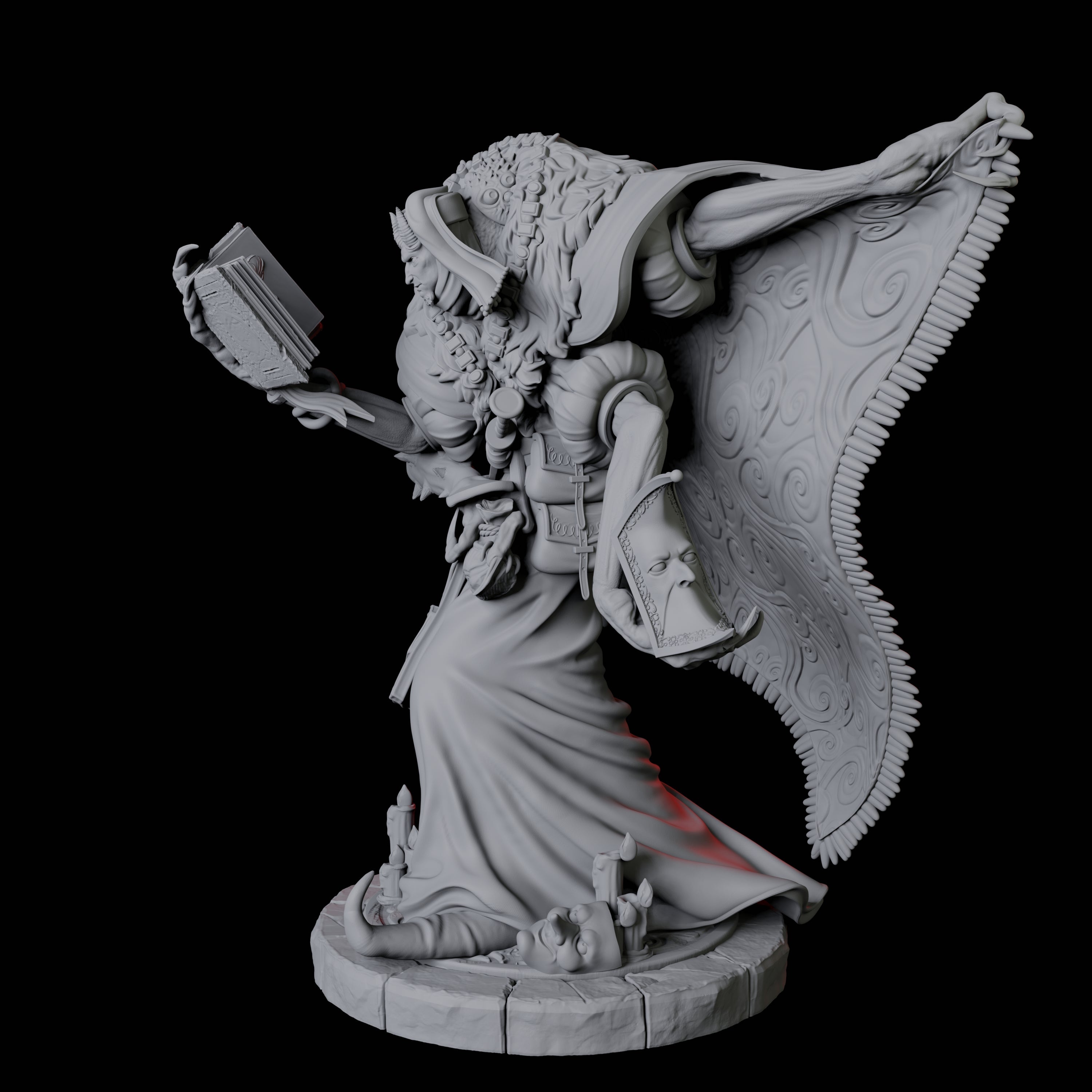 Disguised Quelaunt C Miniature for Dungeons and Dragons, Pathfinder or other TTRPGs