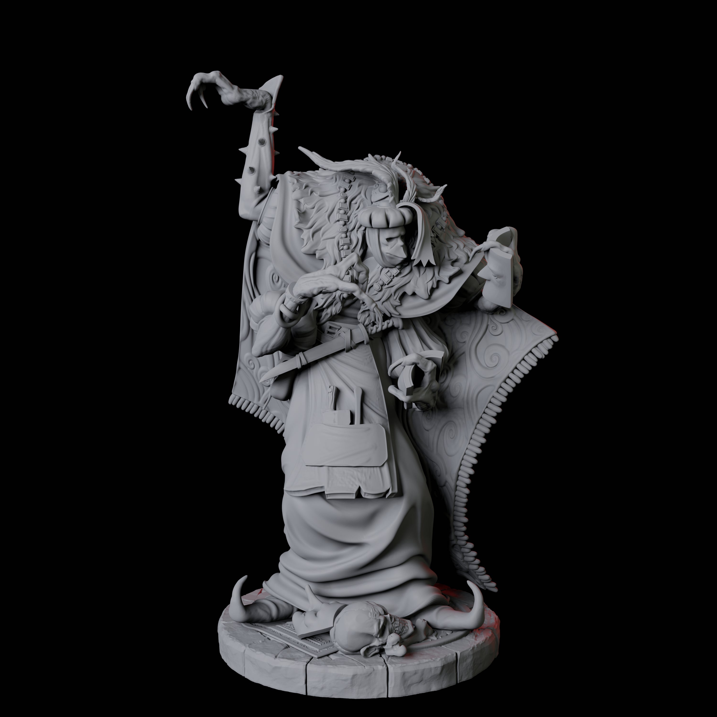 Disguised Quelaunt D Miniature for Dungeons and Dragons, Pathfinder or other TTRPGs