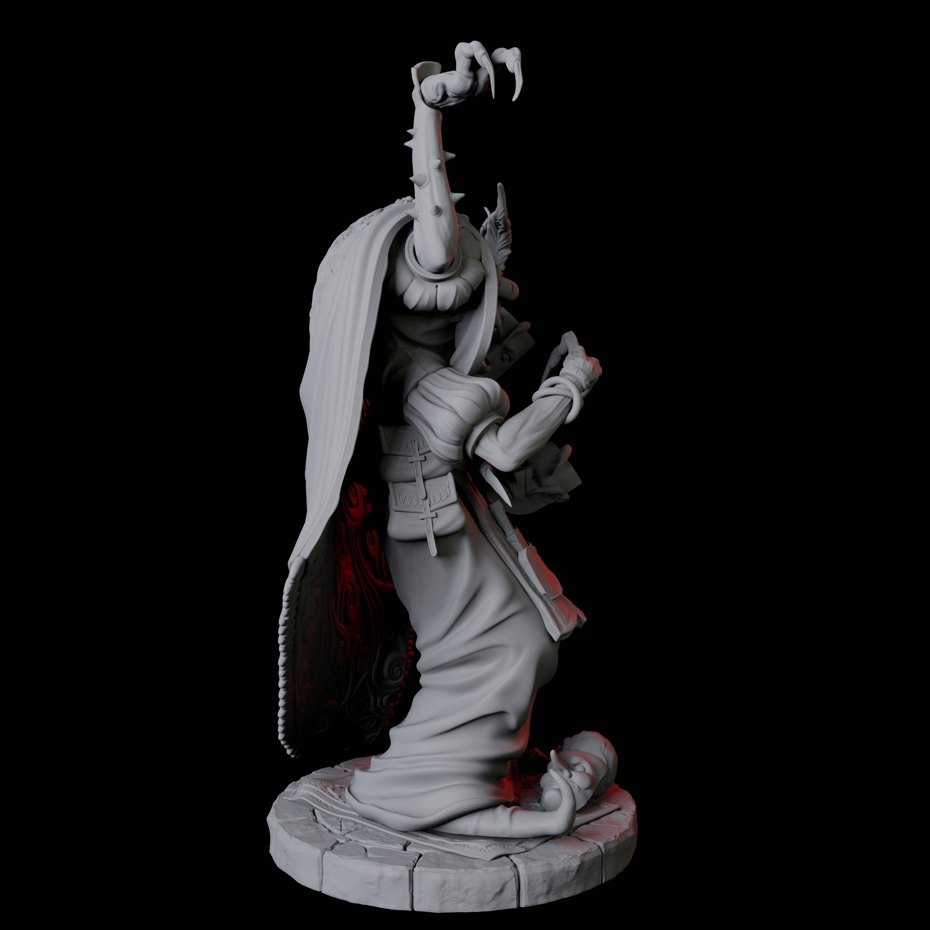 Disguised Quelaunt D Miniature for Dungeons and Dragons, Pathfinder or other TTRPGs