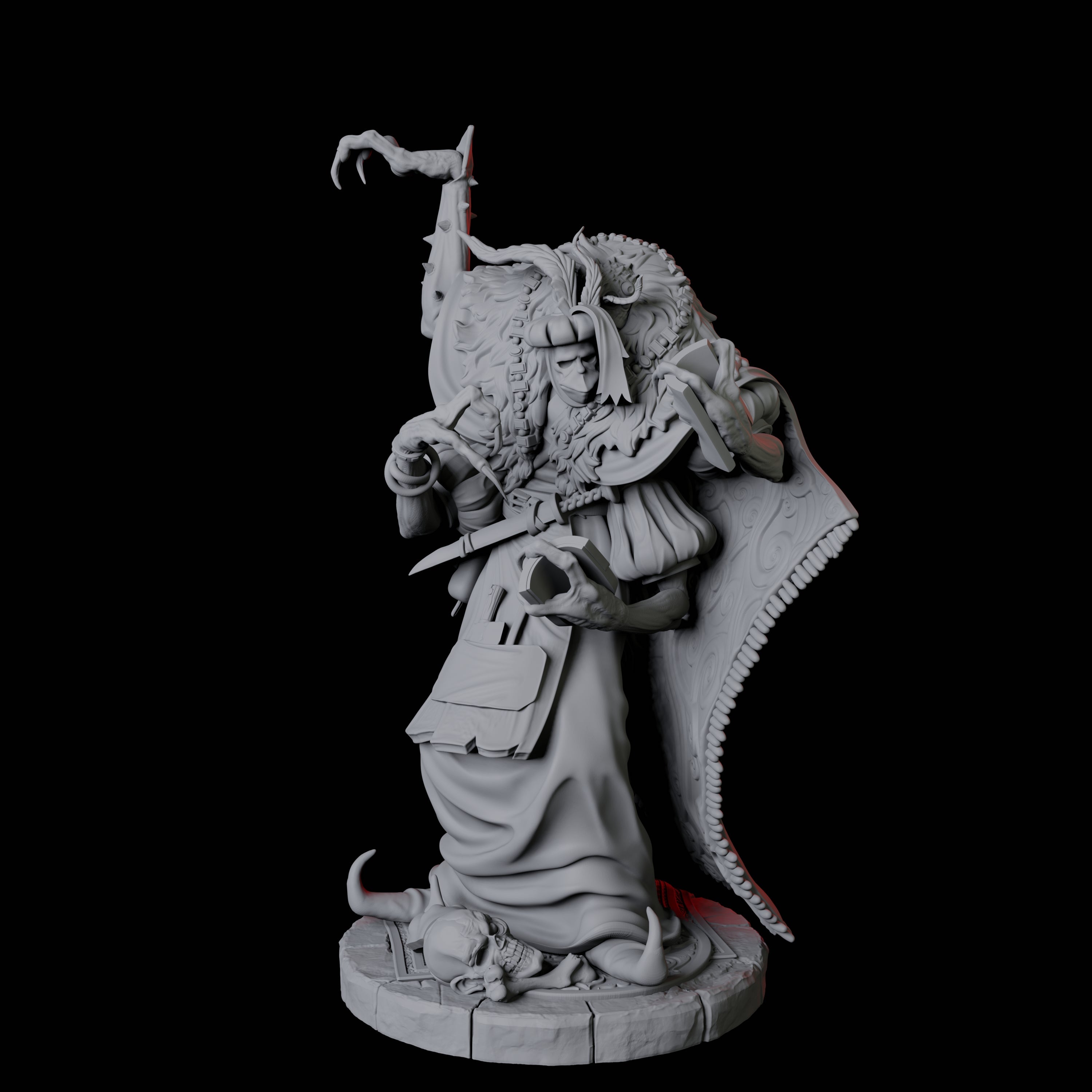 Disguised Quelaunt D Miniature for Dungeons and Dragons, Pathfinder or other TTRPGs