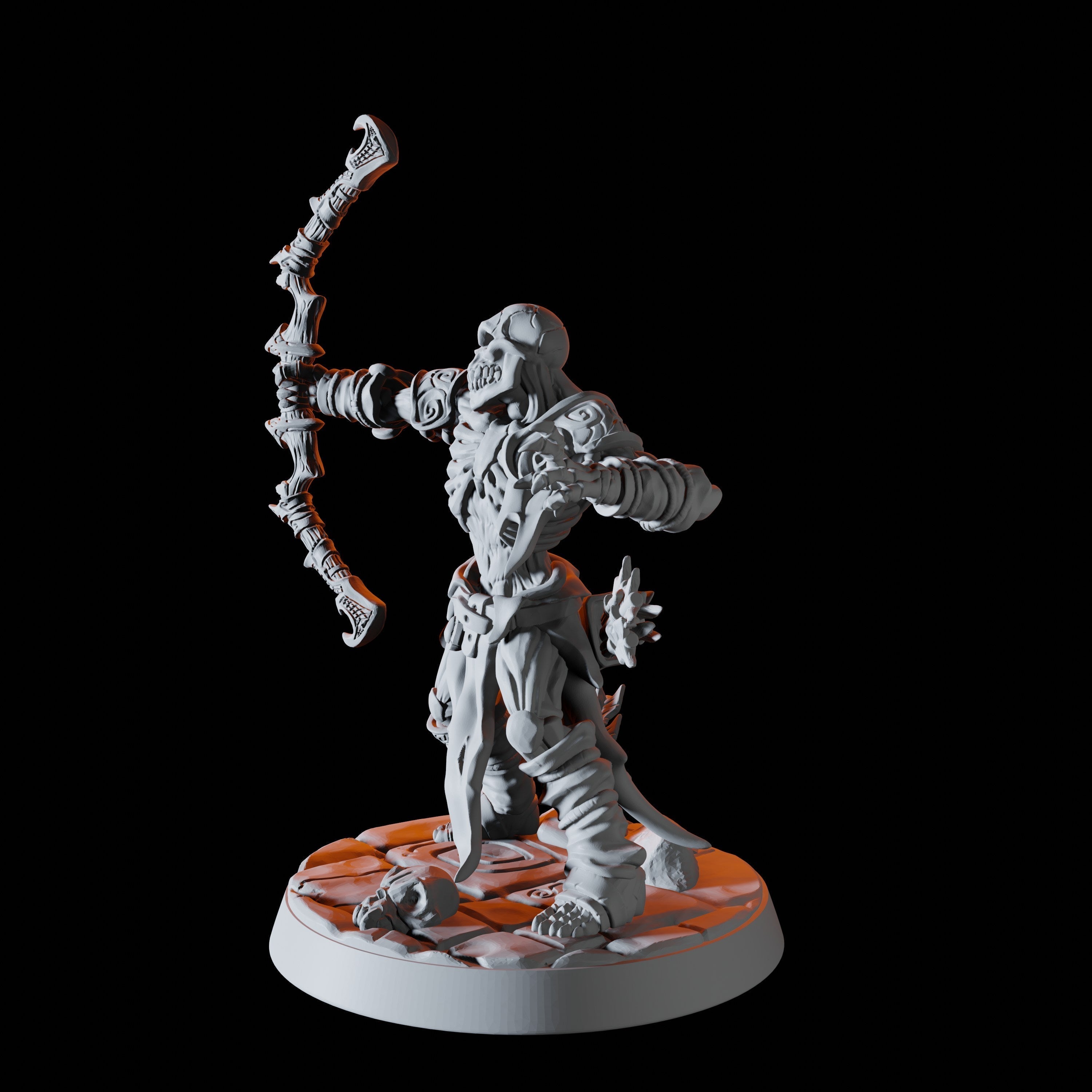 Draugr Warrior E Miniature for Dungeons and Dragons, Pathfinder or other TTRPGs