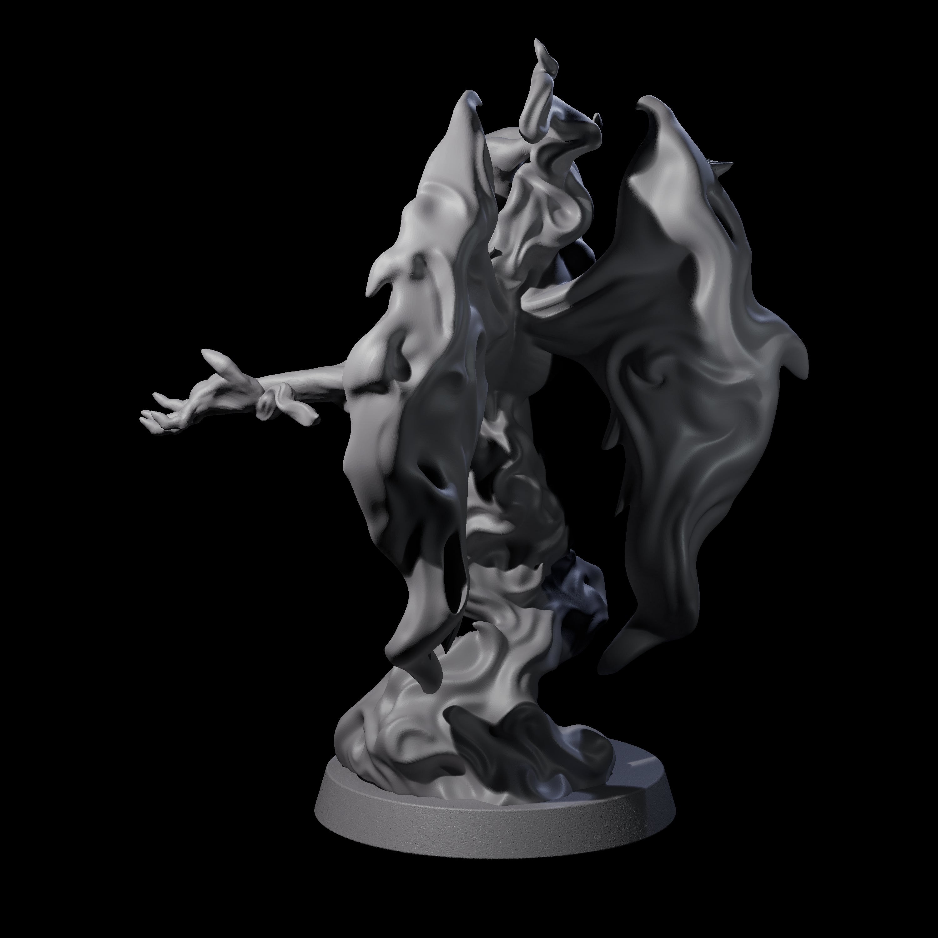Drifting Shadowdemon B Miniature for Dungeons and Dragons, Pathfinder or other TTRPGs