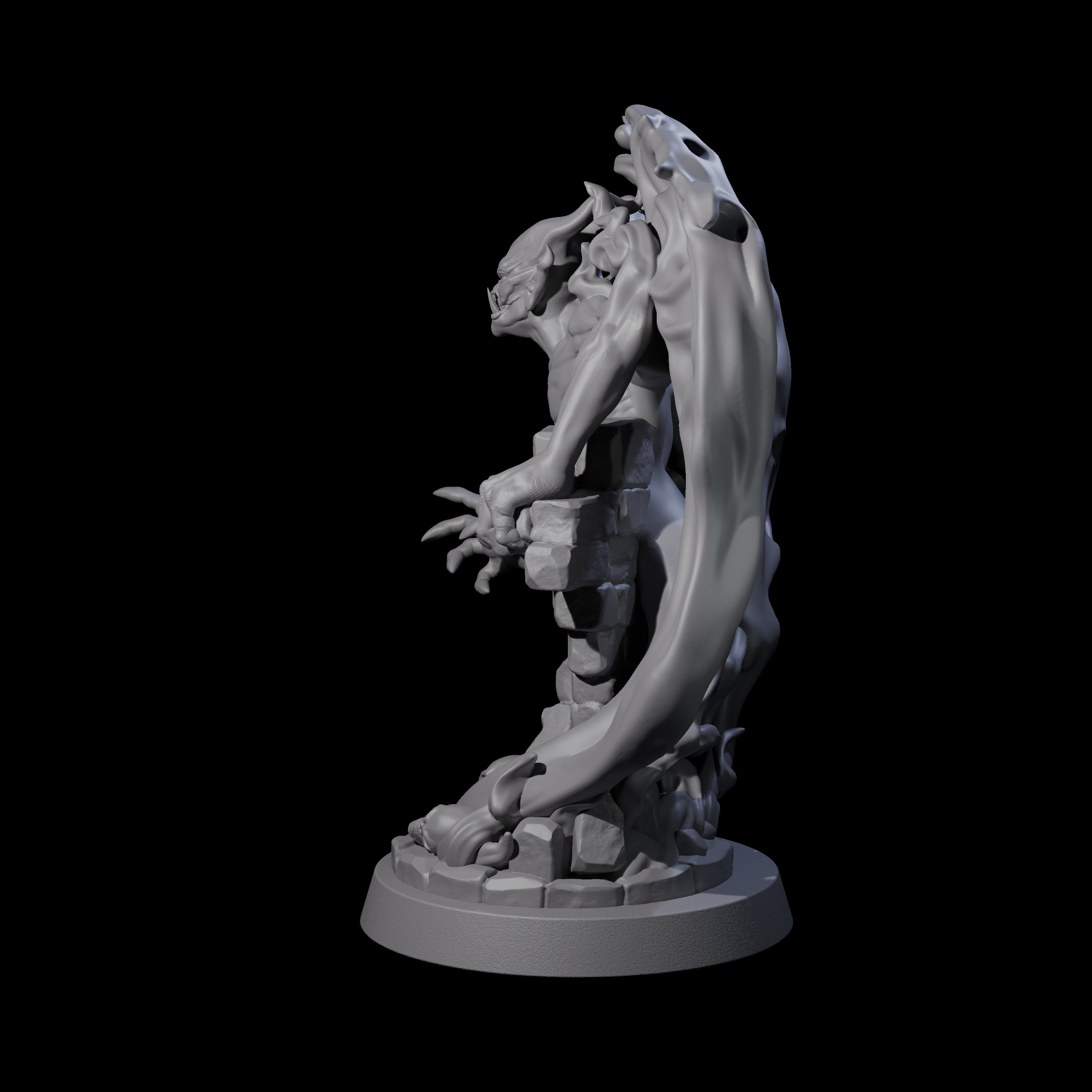 Drifting Shadowdemon C Miniature for Dungeons and Dragons, Pathfinder or other TTRPGs