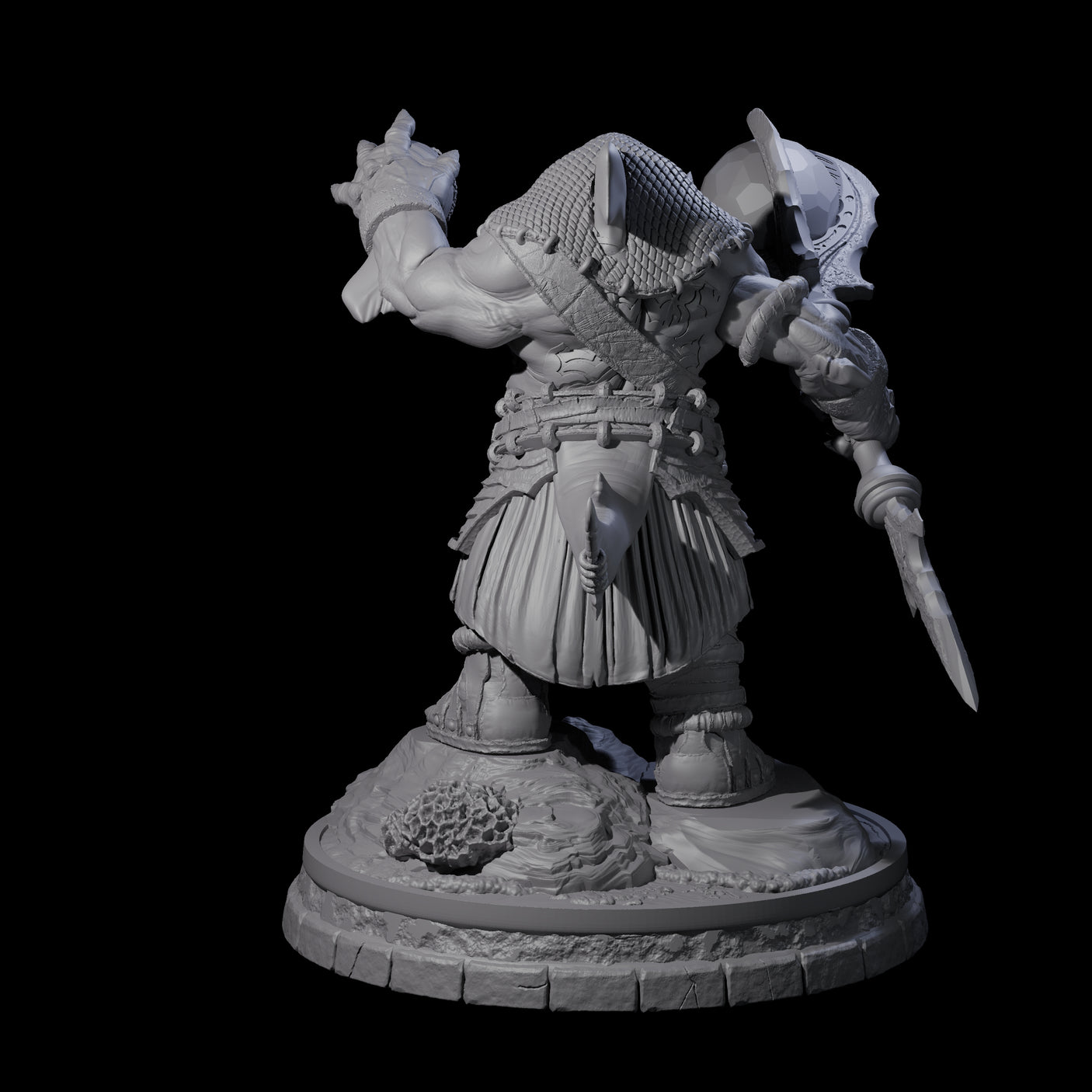 Dripping Sharkin A Miniature for Dungeons and Dragons, Pathfinder or other TTRPGs