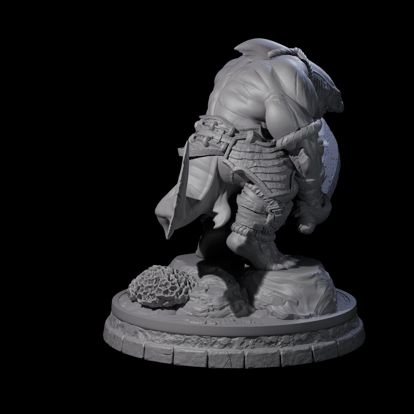 Dripping Sharkin G Miniature for Dungeons and Dragons, Pathfinder or other TTRPGs