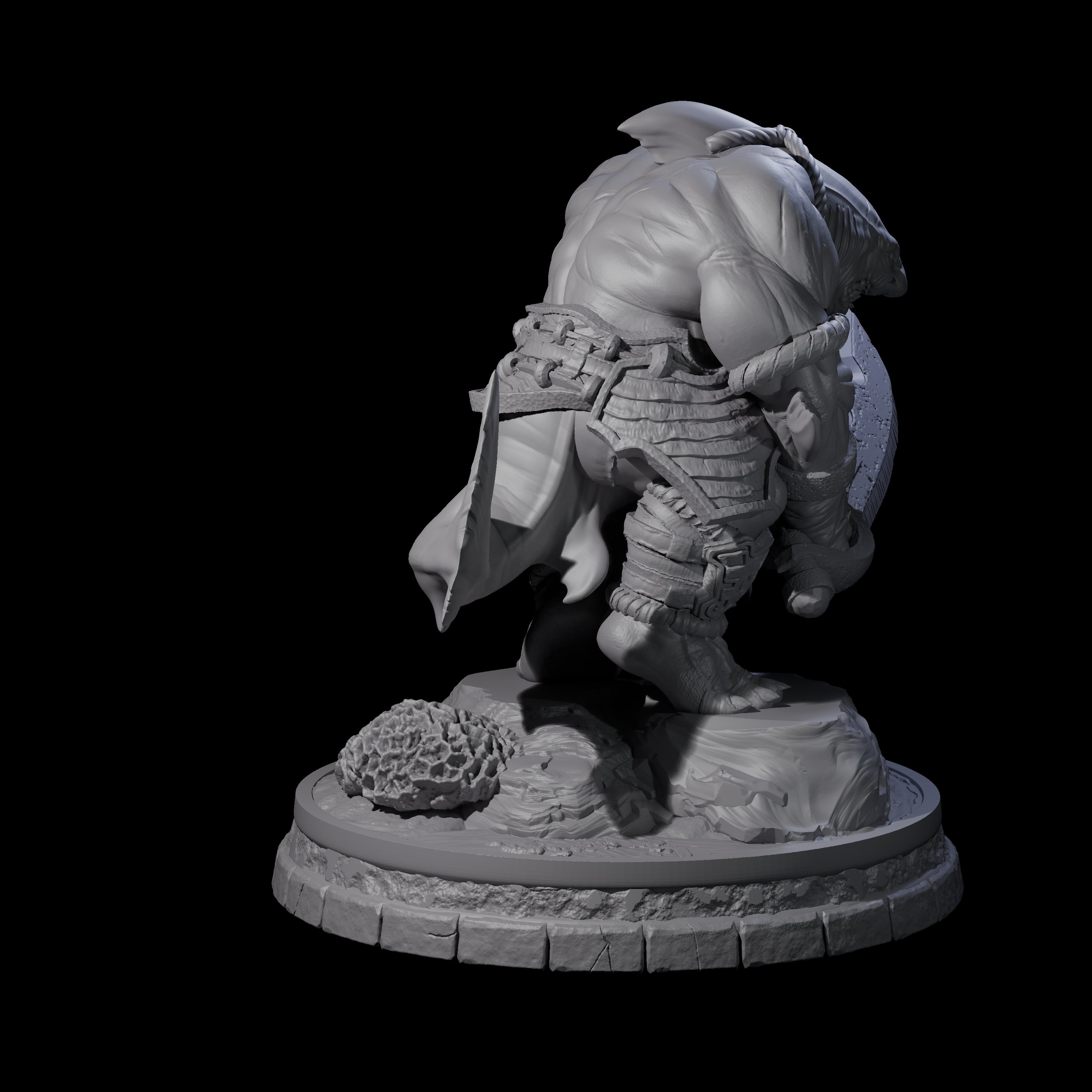 Dripping Sharkin G Miniature for Dungeons and Dragons, Pathfinder or other TTRPGs