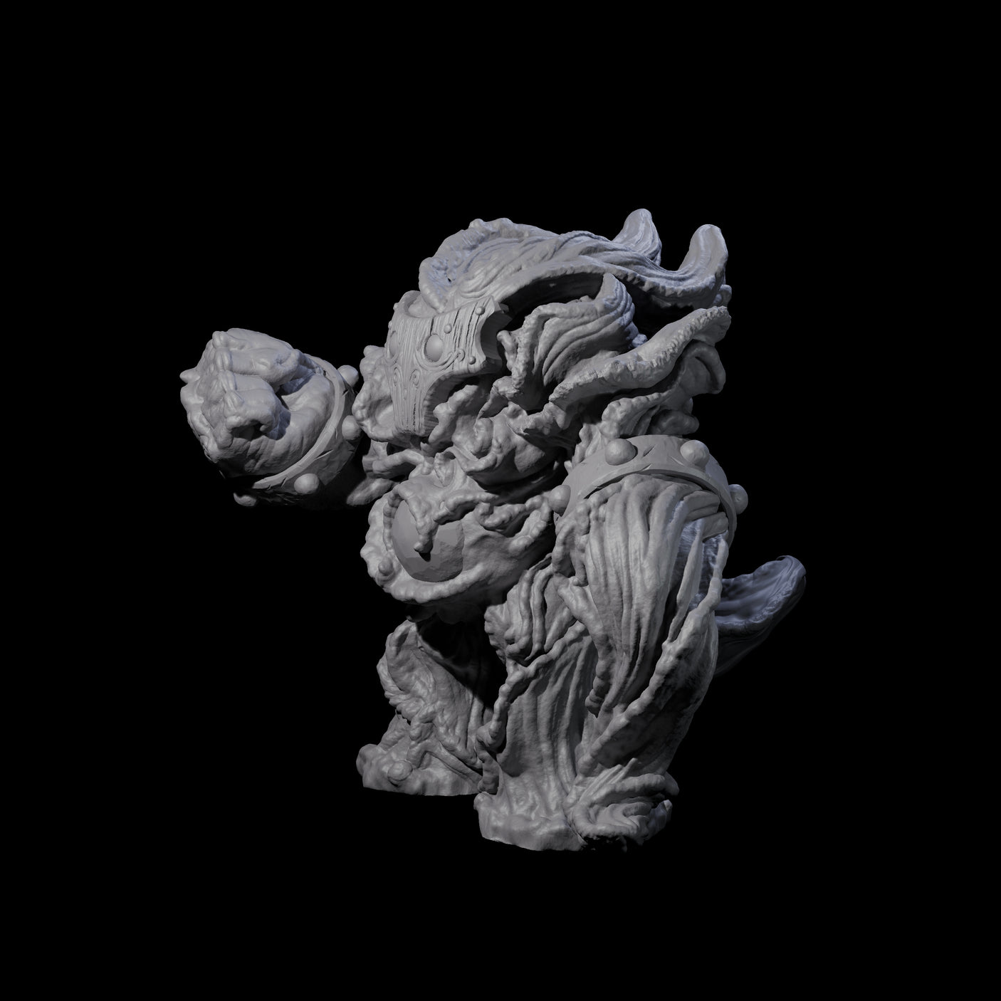 Dripping Spawn of Azathoth Miniature for Dungeons and Dragons, Pathfinder or other TTRPGs