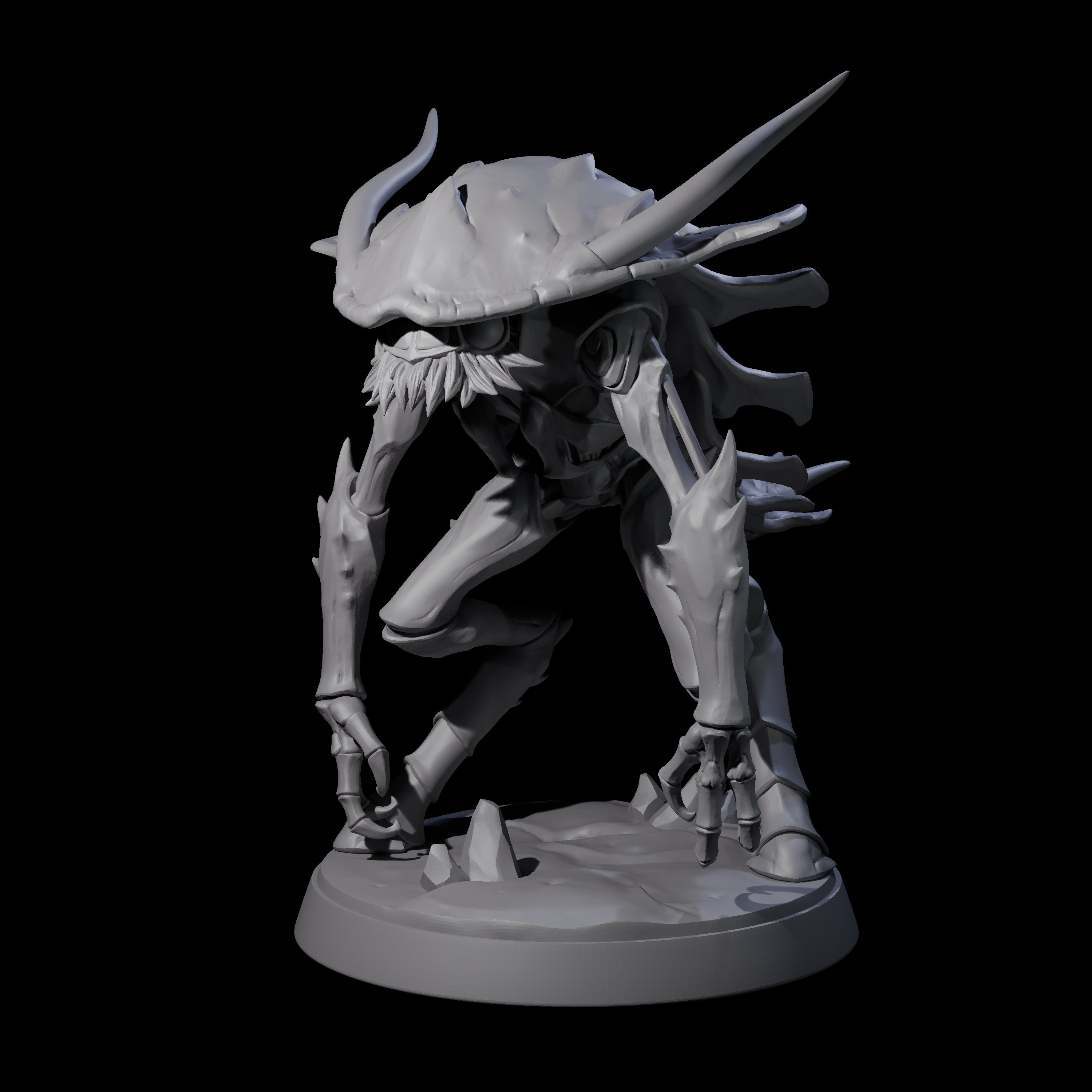 Droning Thri-kreen Thrall A Miniature for Dungeons and Dragons, Pathfinder or other TTRPGs
