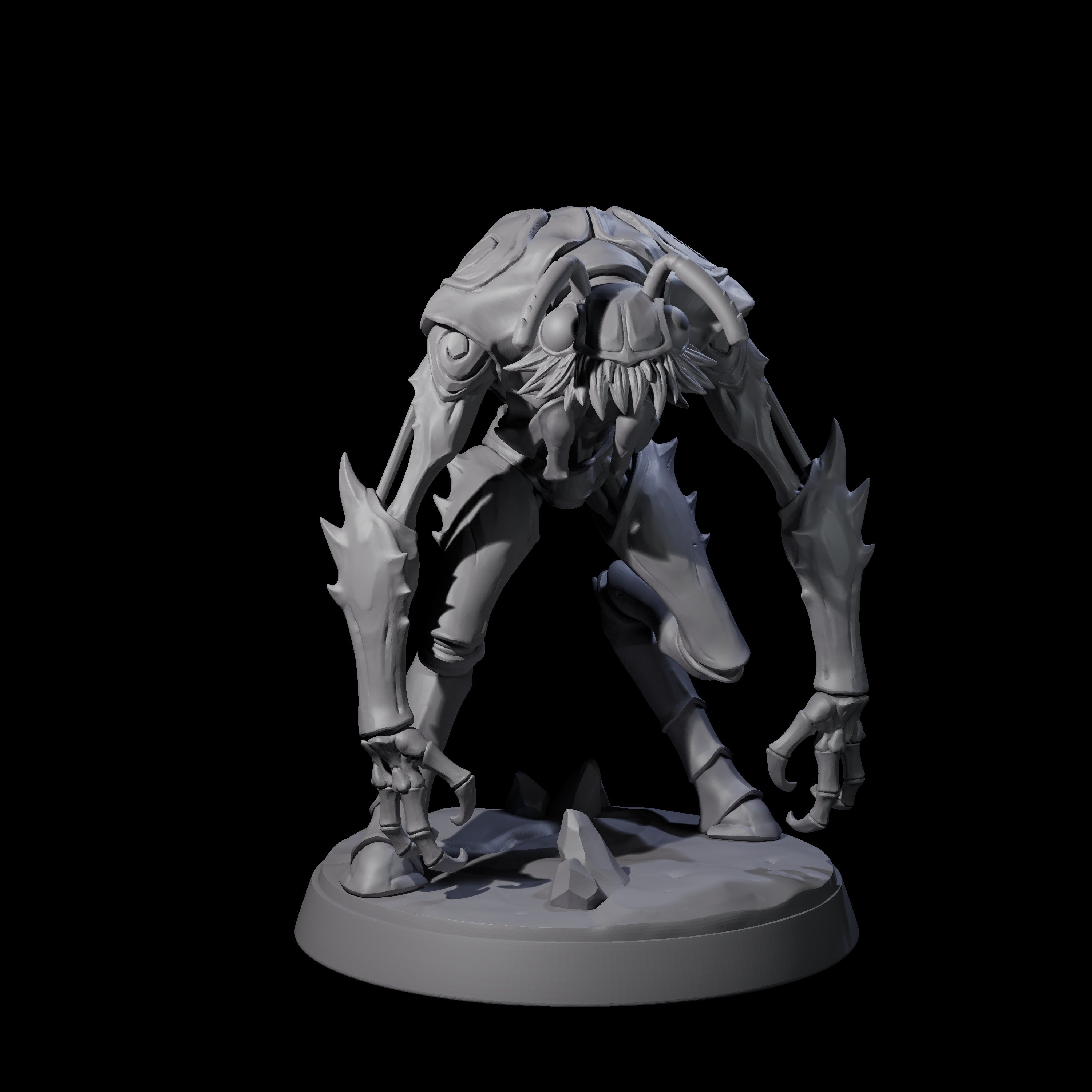 Droning Thri-kreen Thrall A Miniature for Dungeons and Dragons, Pathfinder or other TTRPGs