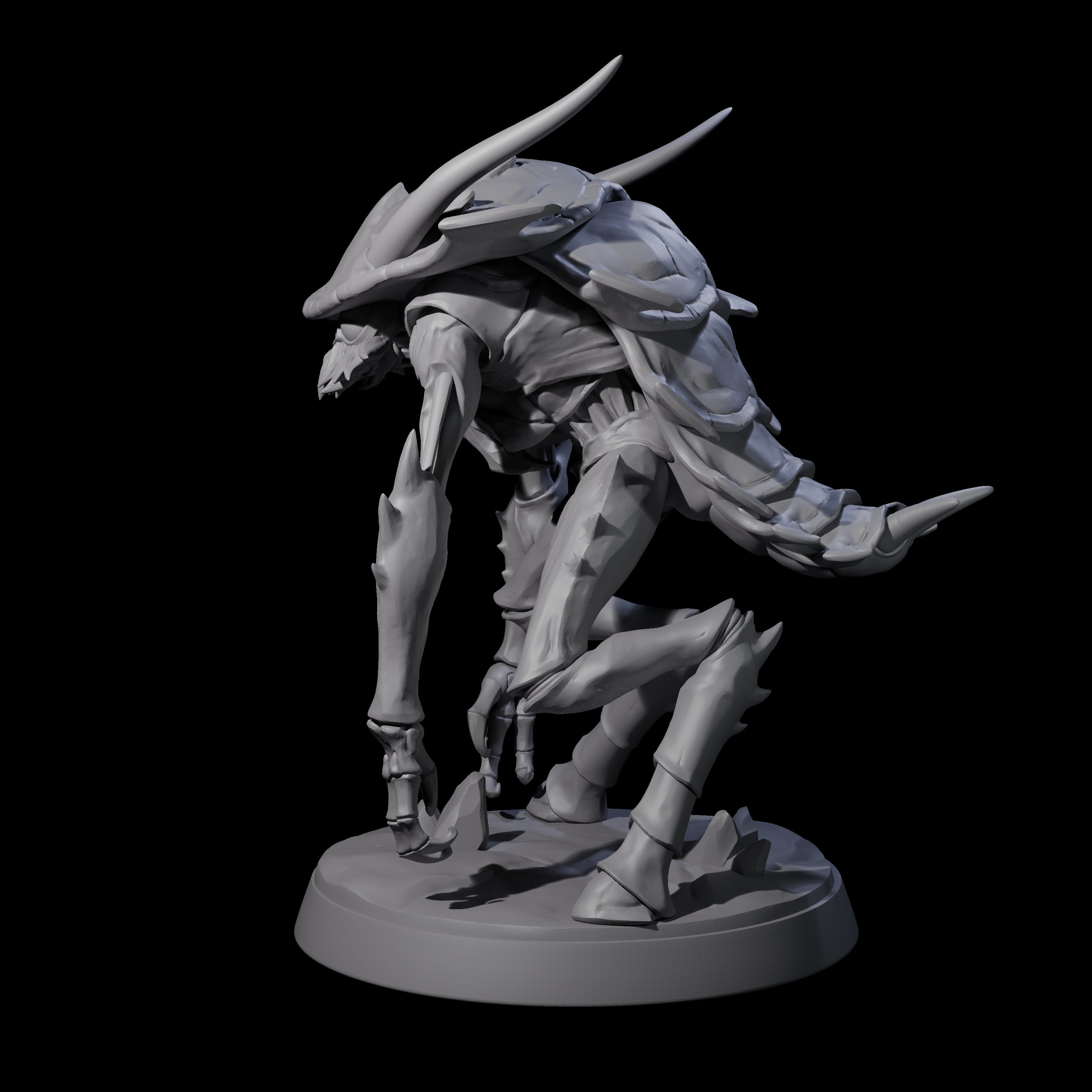 Droning Thri-kreen Thrall A Miniature for Dungeons and Dragons, Pathfinder or other TTRPGs