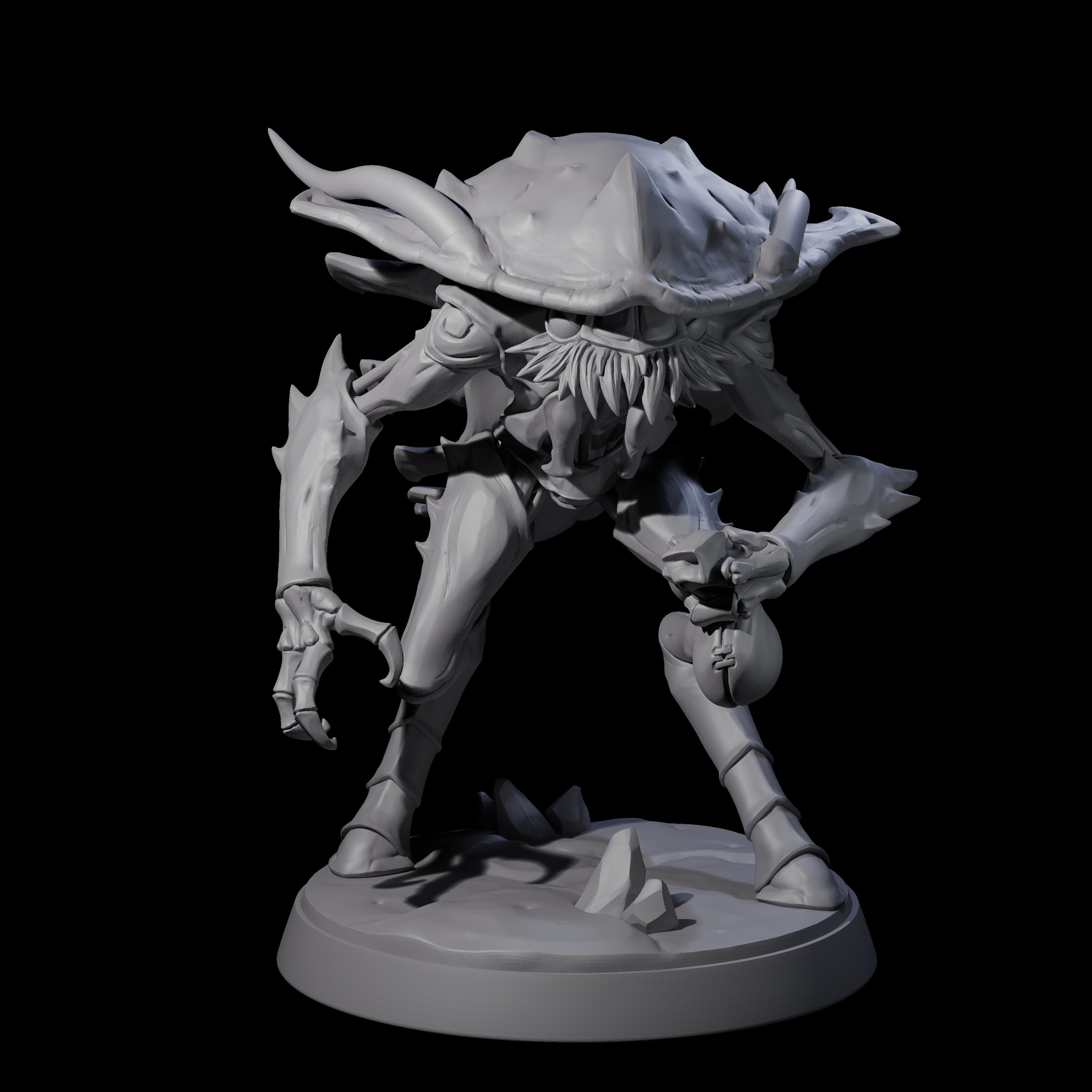 Droning Thri-kreen Thrall C Miniature for Dungeons and Dragons, Pathfinder or other TTRPGs