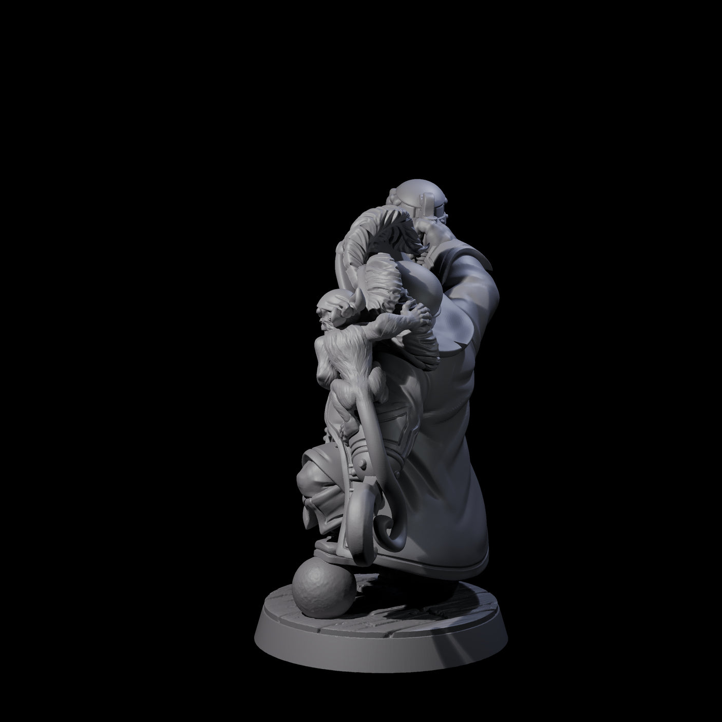 Drunk Pirate Miniature for Dungeons and Dragons, Pathfinder or other TTRPGs