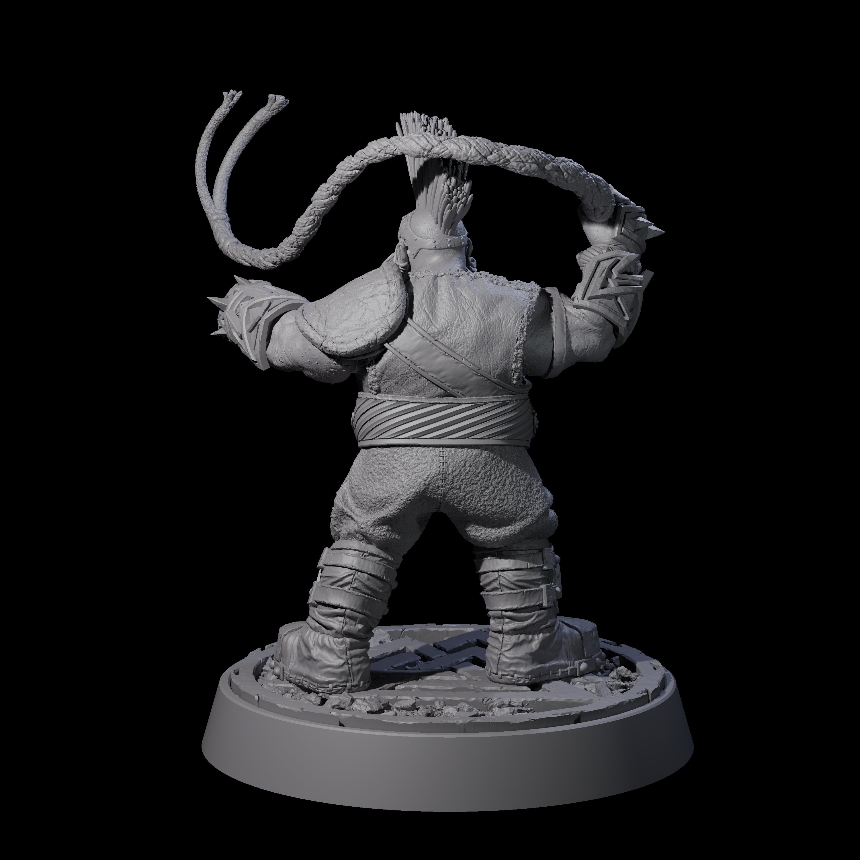 Dwarf Death Paladin A Miniature for Dungeons and Dragons, Pathfinder or other TTRPGs