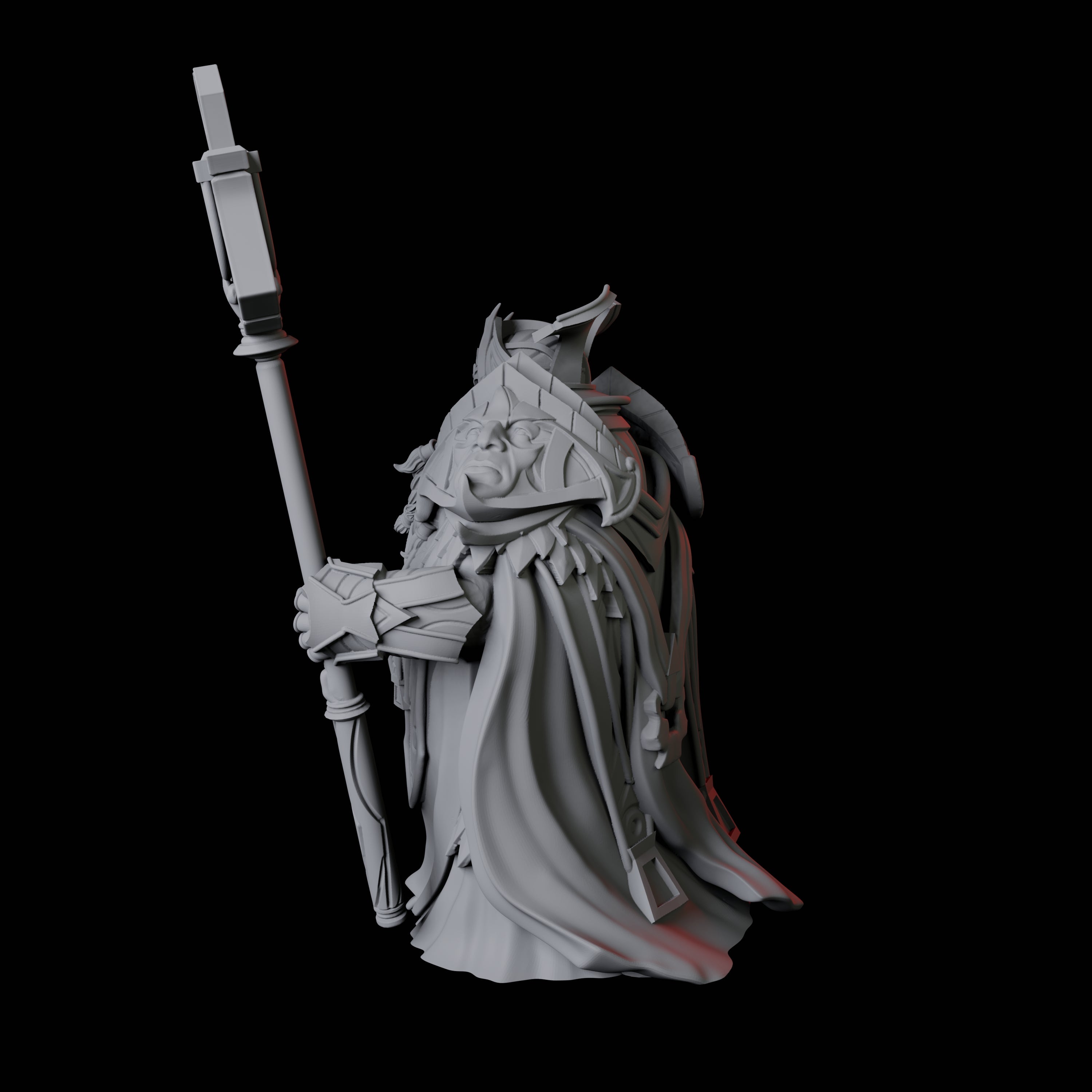 Dwarf High King Miniature for Dungeons and Dragons, Pathfinder or other TTRPGs