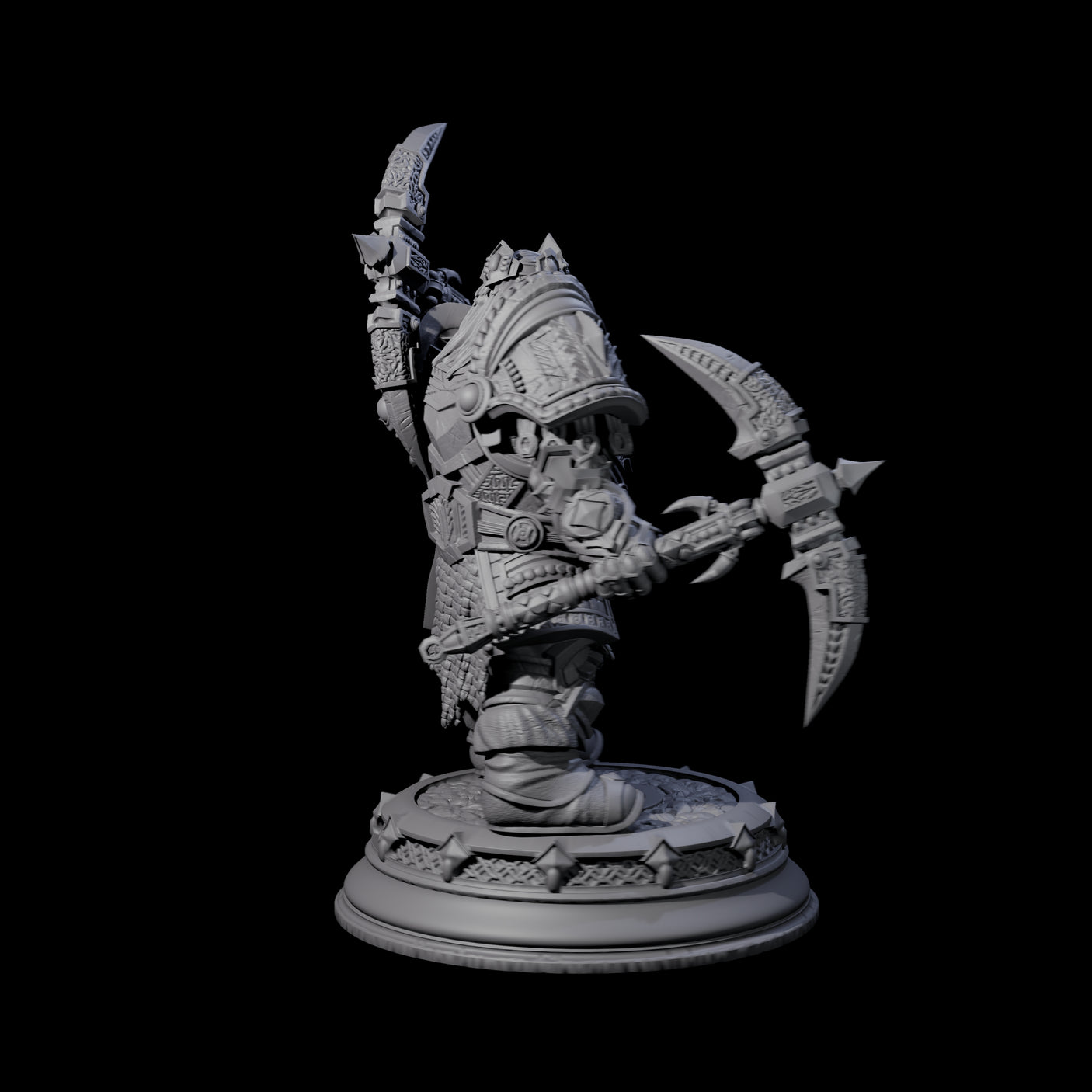Dwarf King Miner Miniature for Dungeons and Dragons, Pathfinder or other TTRPGs