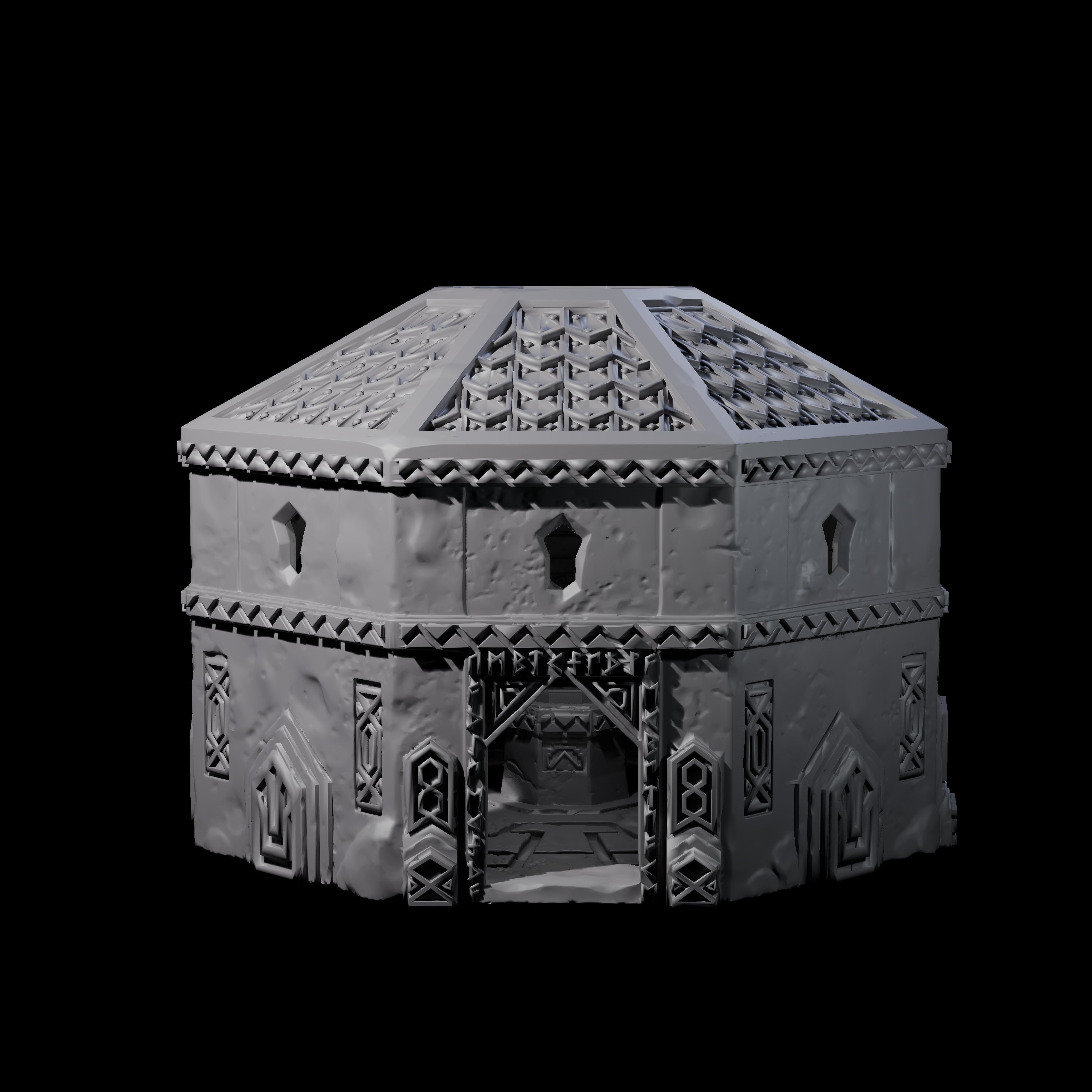 Dwarven Fresh Water House - Kingdom of Durak Deep Miniature for Dungeons and Dragons, Pathfinder or other TTRPGs
