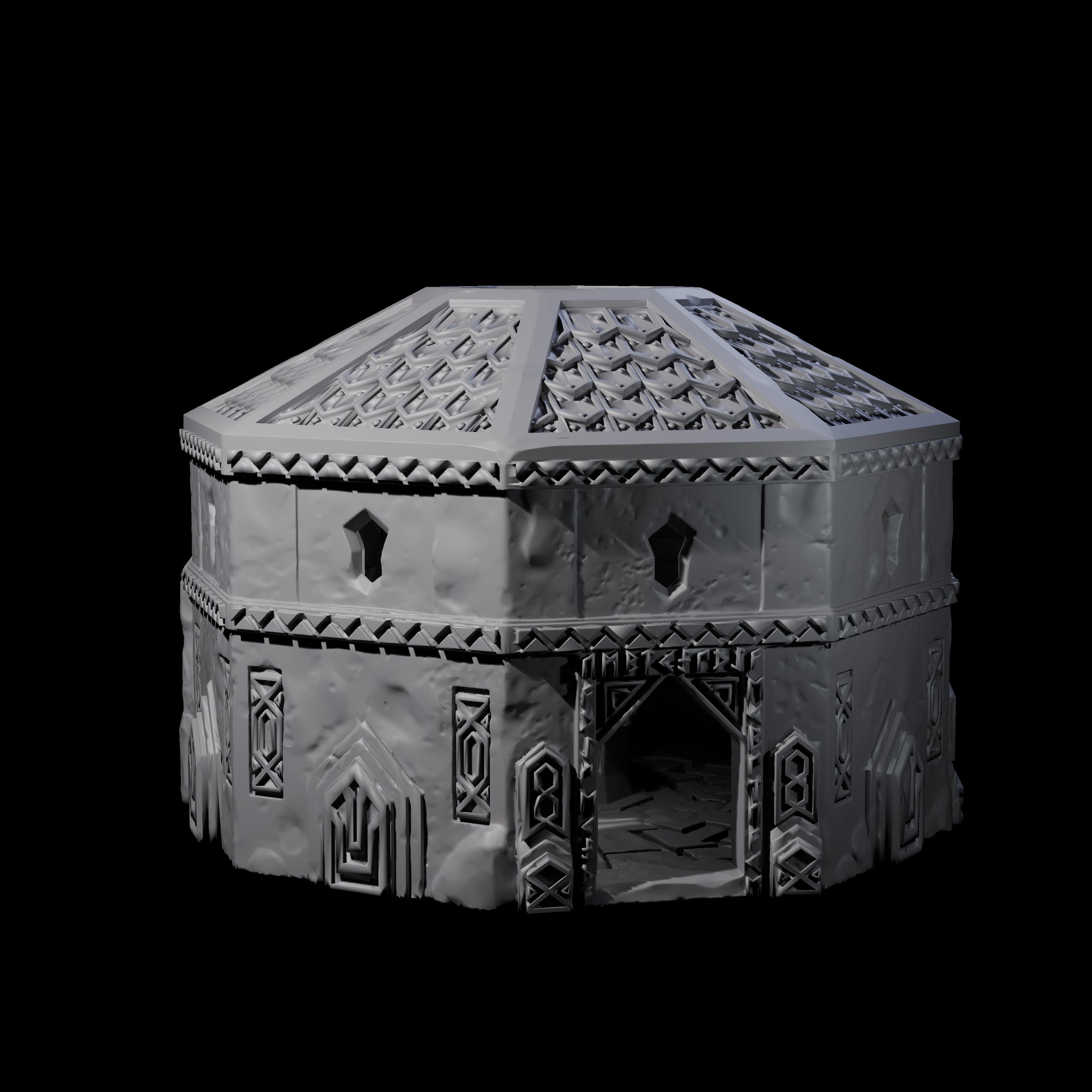 Dwarven Fresh Water House - Kingdom of Durak Deep Miniature for Dungeons and Dragons, Pathfinder or other TTRPGs