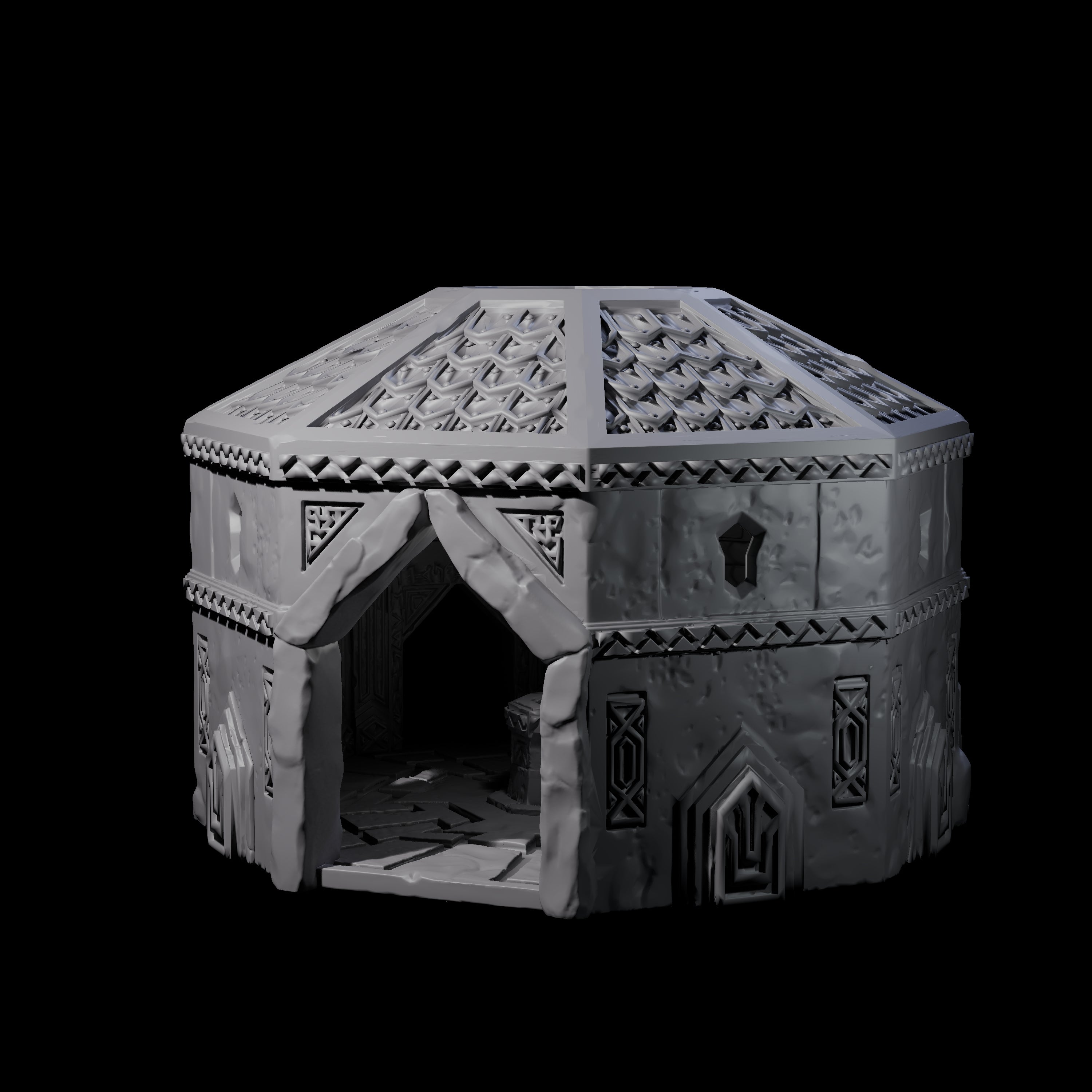 Dwarven Fresh Water House - Kingdom of Durak Deep Miniature for Dungeons and Dragons, Pathfinder or other TTRPGs
