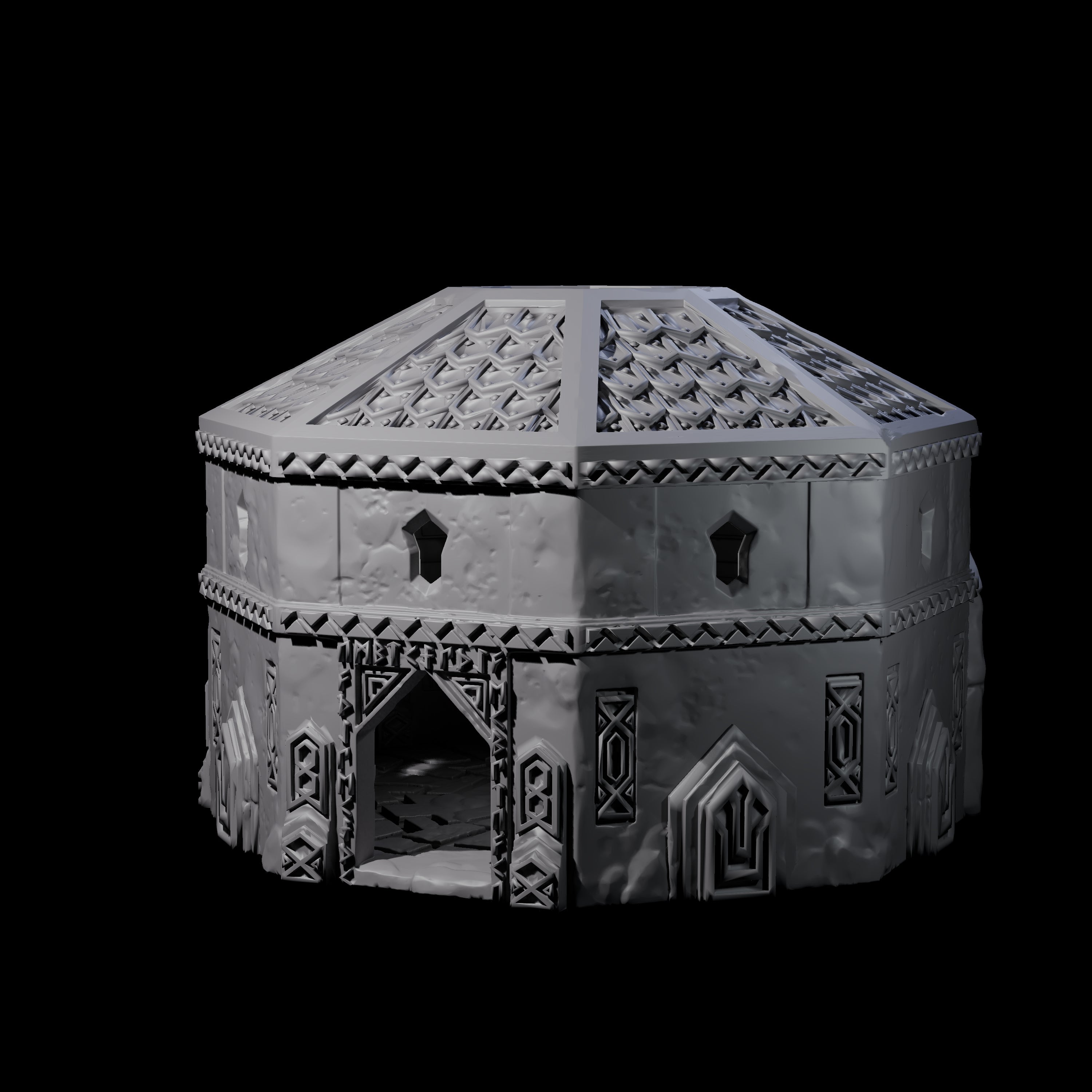 Dwarven Fresh Water House - Kingdom of Durak Deep Miniature for Dungeons and Dragons, Pathfinder or other TTRPGs