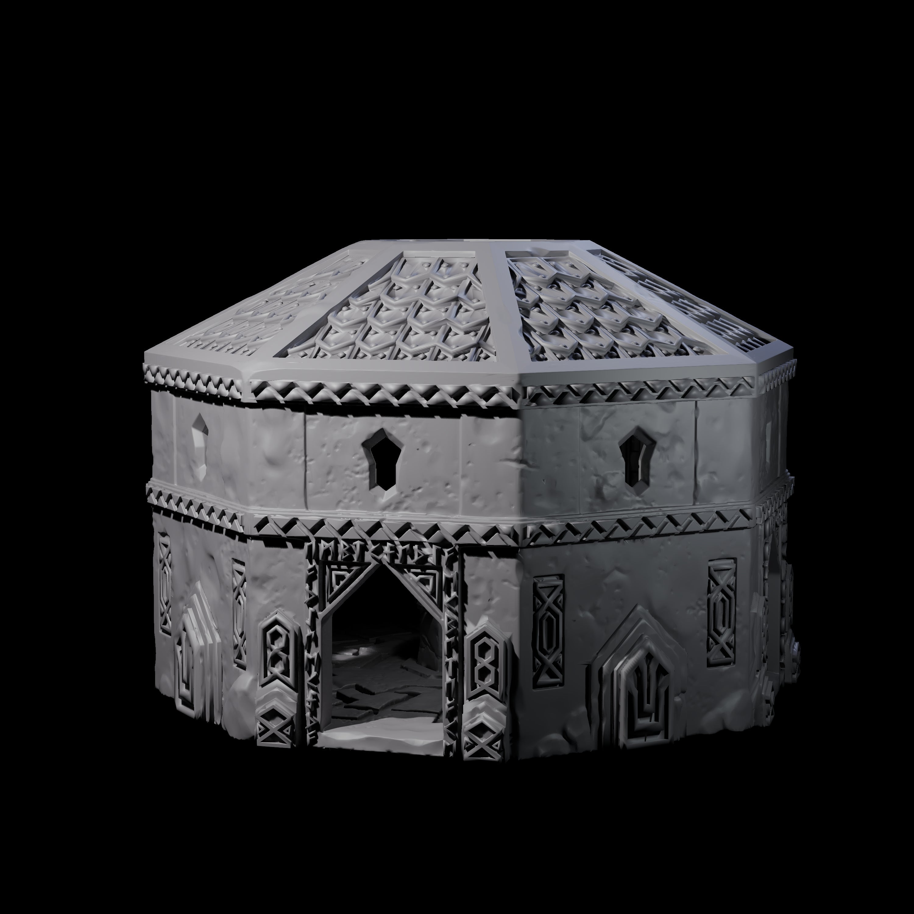 Dwarven Fresh Water House - Kingdom of Durak Deep Miniature for Dungeons and Dragons, Pathfinder or other TTRPGs