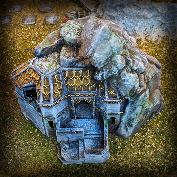 Dwarven Mineshaft Entrance - Kingdom of Durak Deep Miniature for Dungeons and Dragons, Pathfinder or other TTRPGs