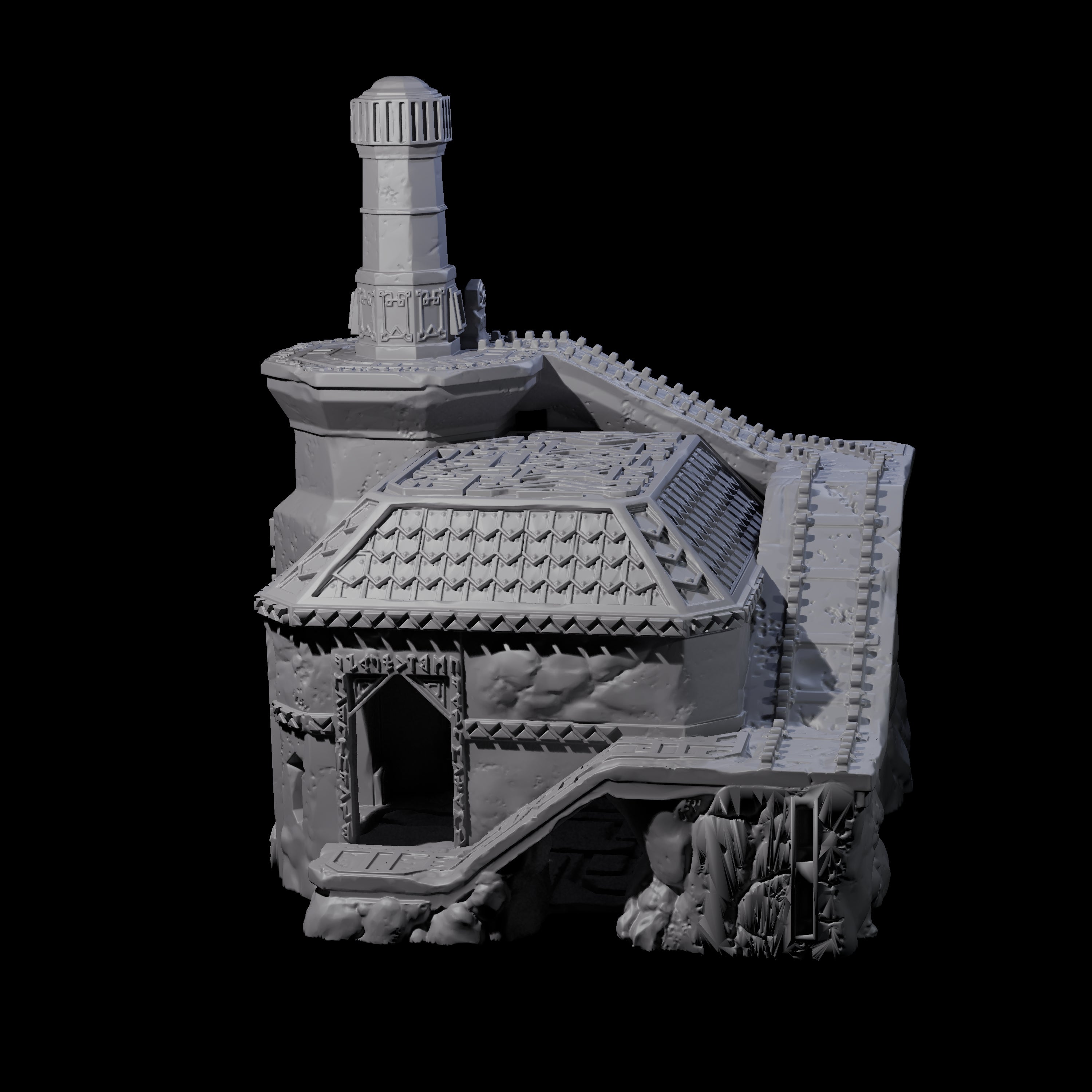 Dwarven Smelting House - Kingdom of Durak Deep Miniature for Dungeons and Dragons, Pathfinder or other TTRPGs